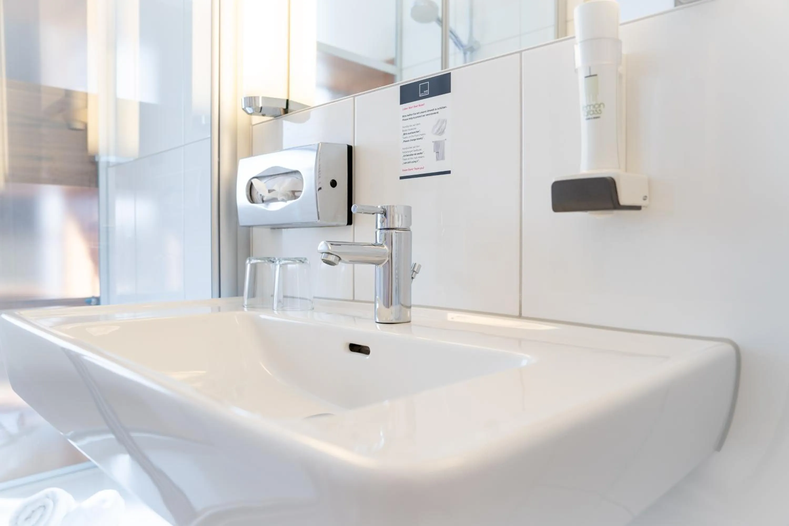 Bathroom in Das Jedermann Boutiquehotel mit Stadtgarten