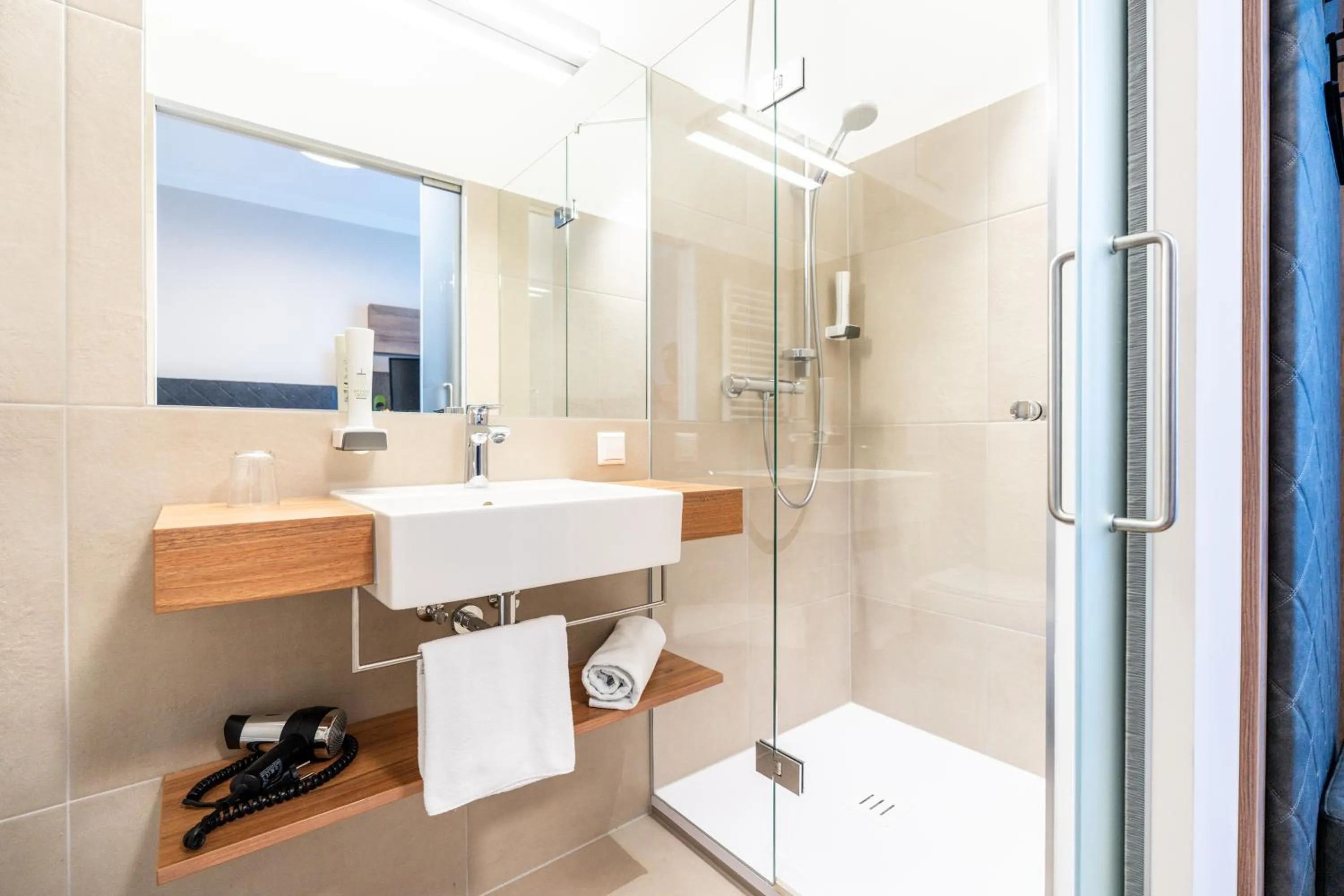 Bathroom in Das Jedermann Boutiquehotel mit Stadtgarten