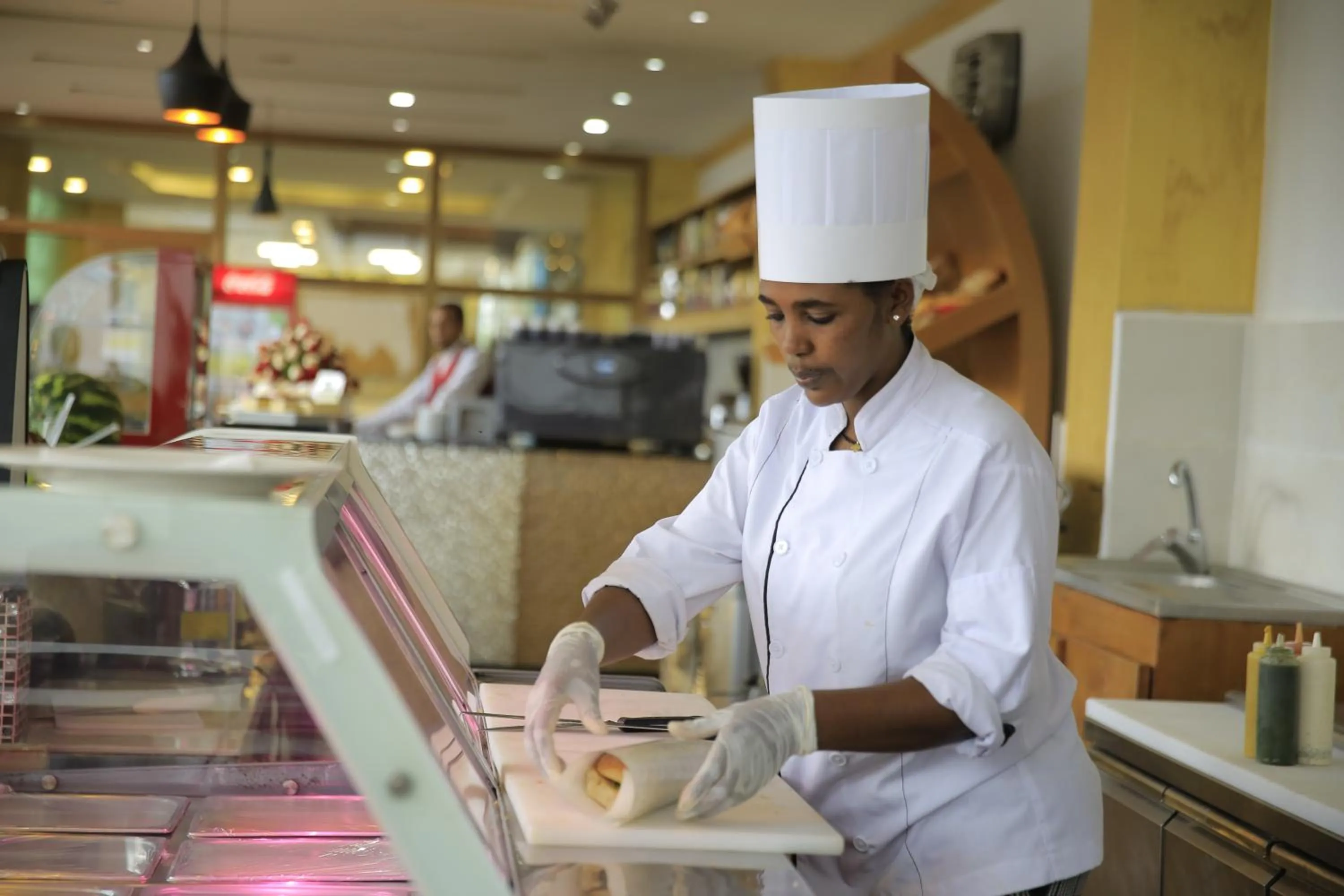 Staff in Inter Luxury Hotel