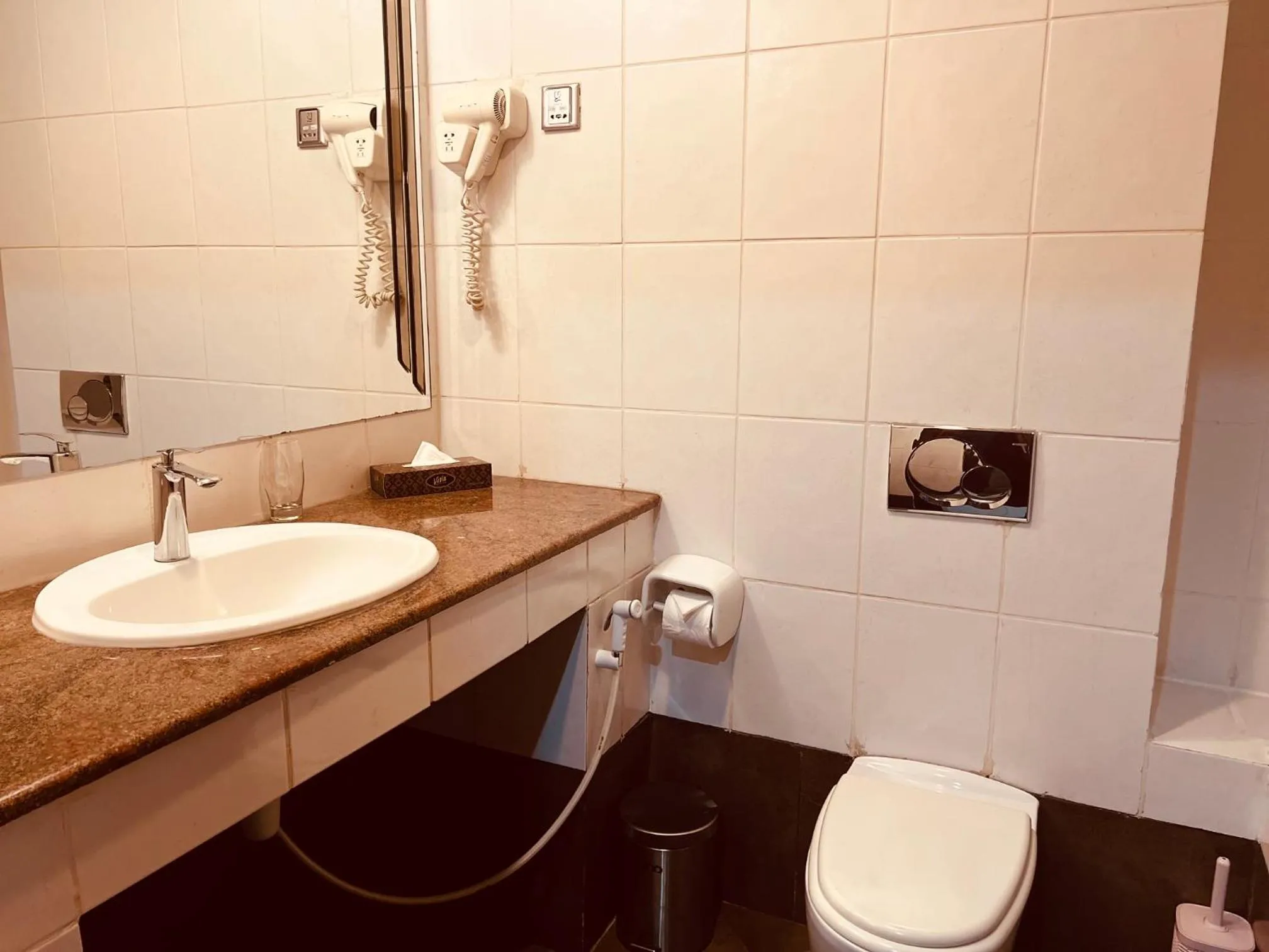 Toilet in Inter Luxury Hotel