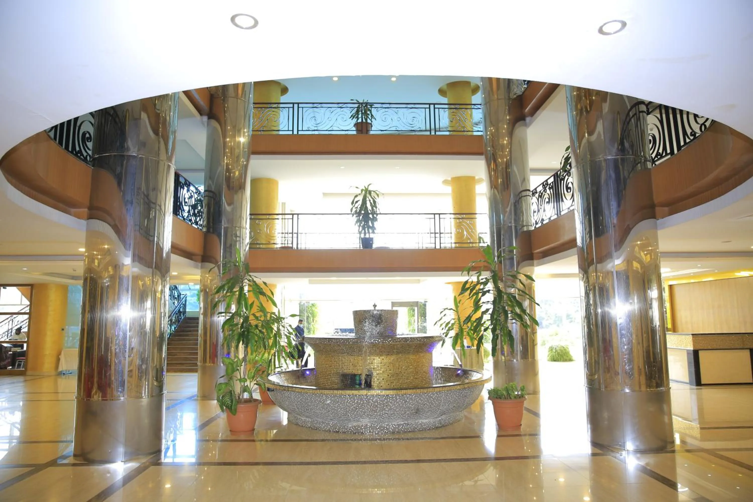Lobby or reception in Inter Luxury Hotel