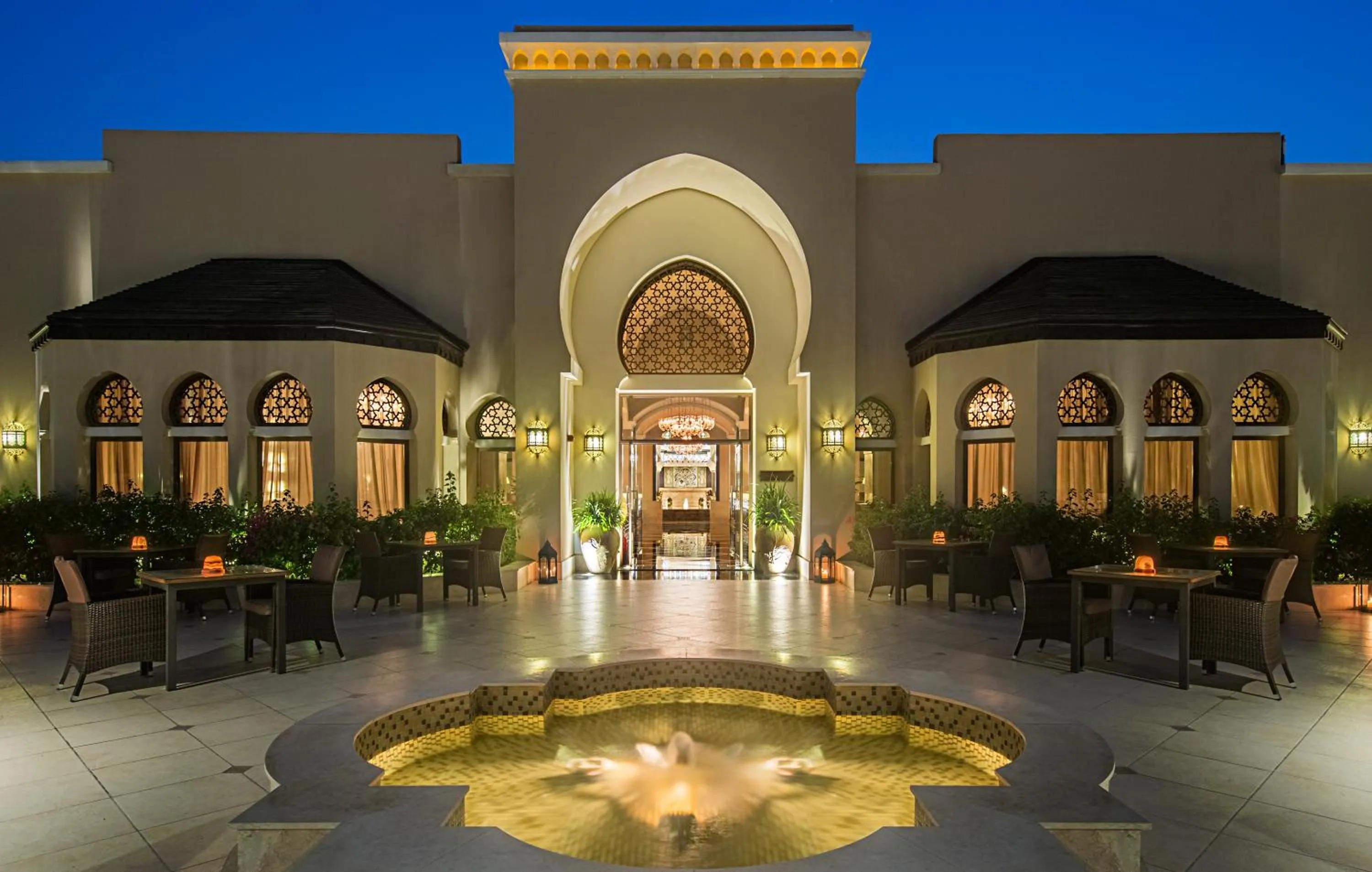 Property building in Miramar Al Aqah Beach Resort