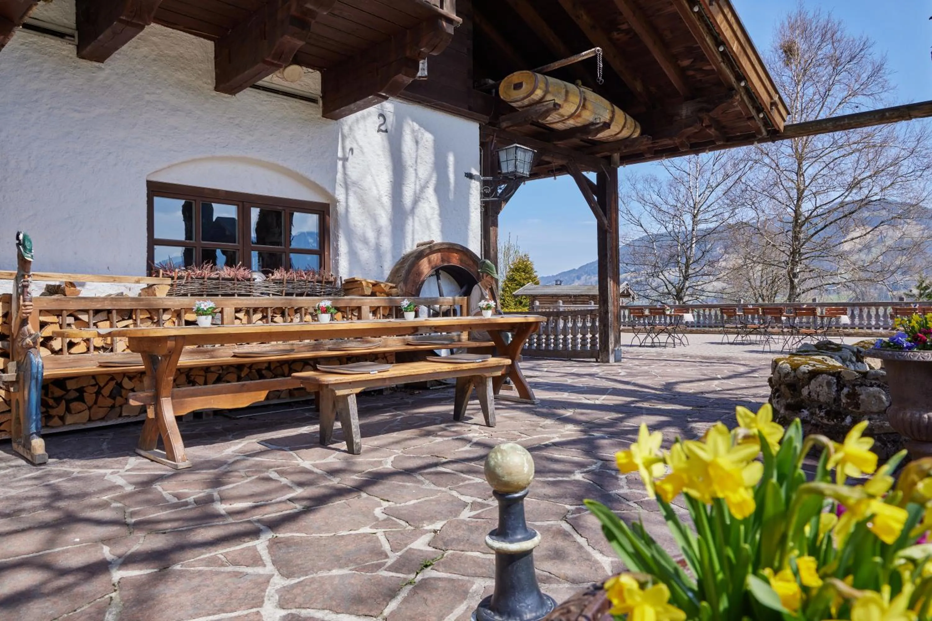 Property building in Appartements Gasthof Schleifmühle Unterammergau