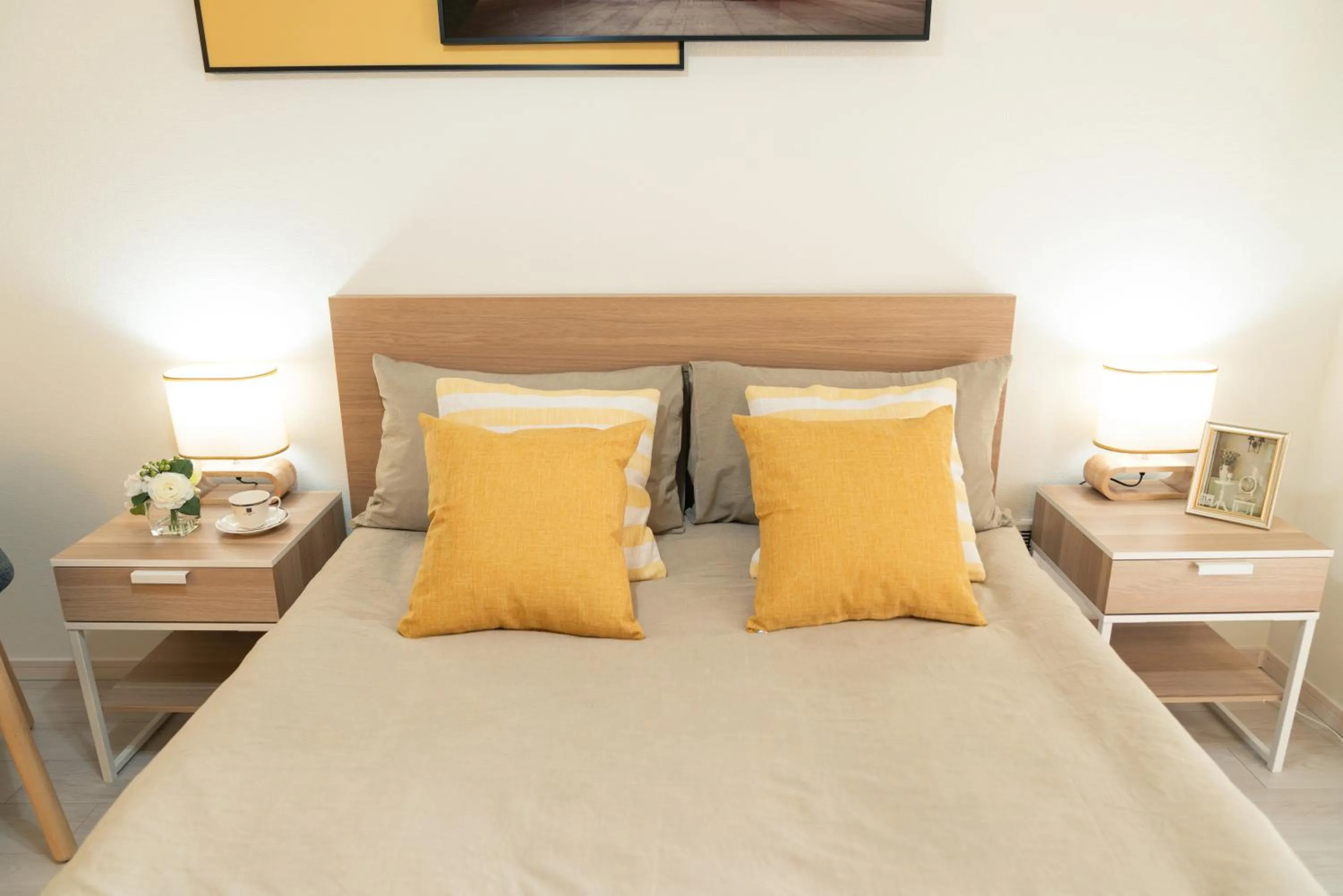 Bed in OSAKA SunShine TOWER32