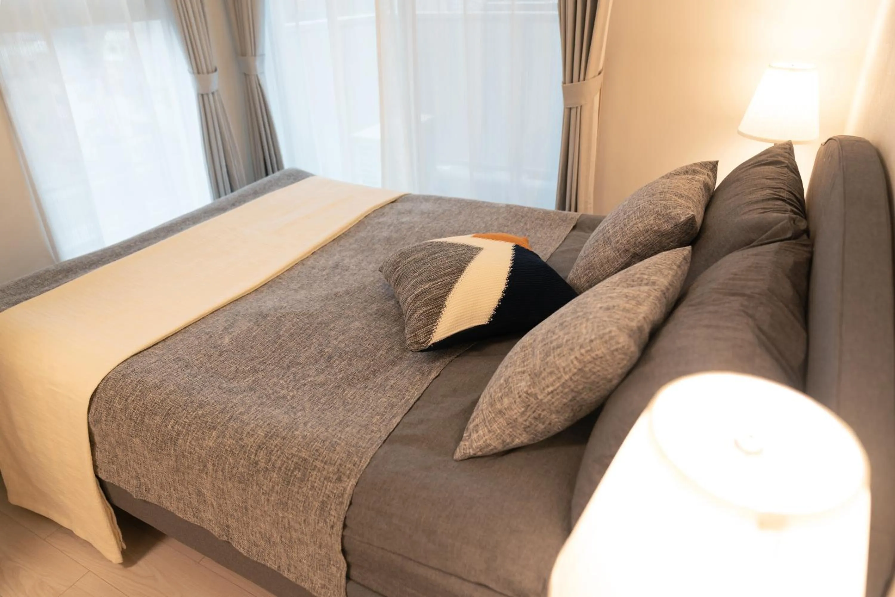 Bed in OSAKA SUNSHINE TOWER 53 l