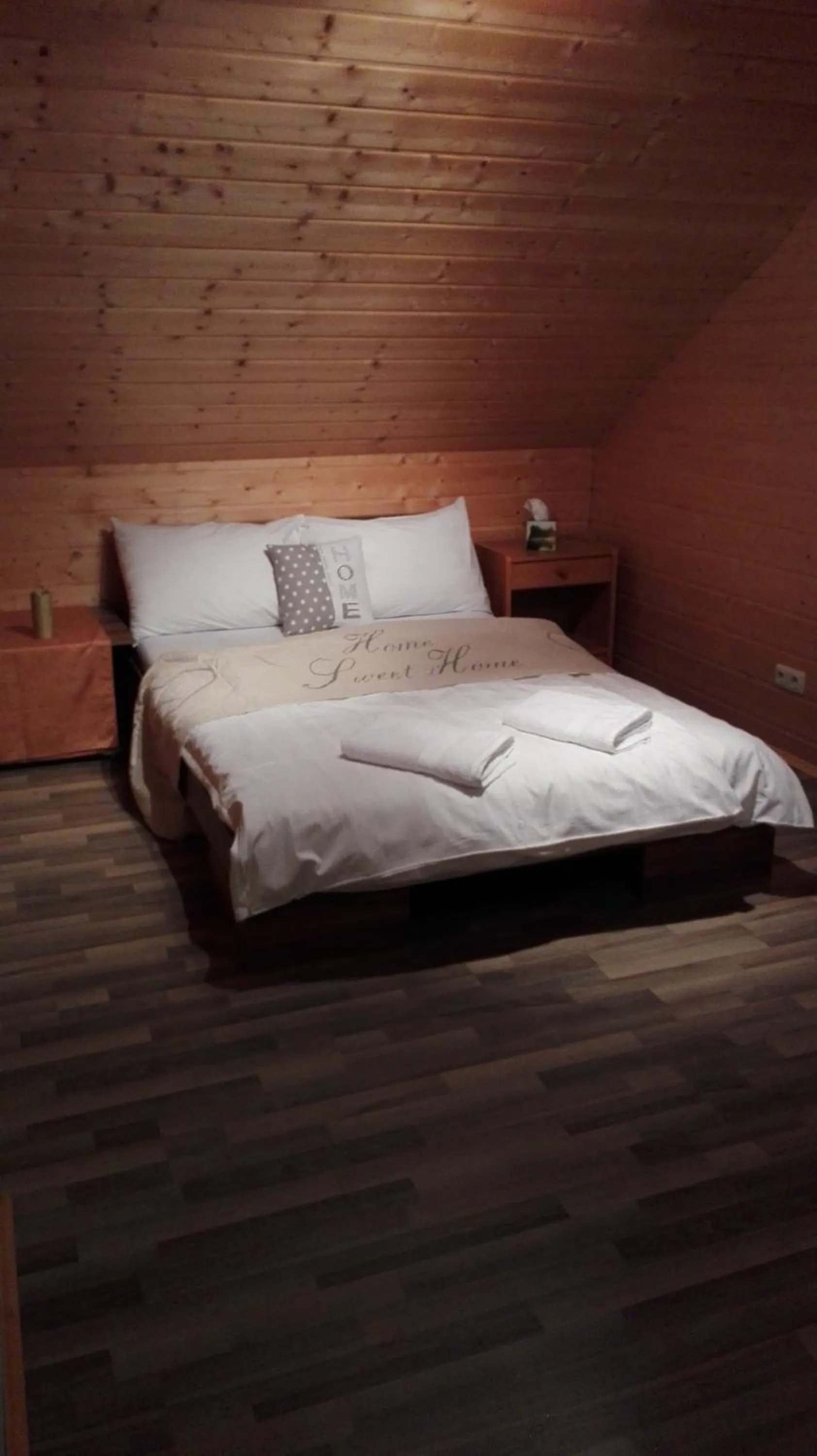 Bed in Apartment House Seerose self check-in