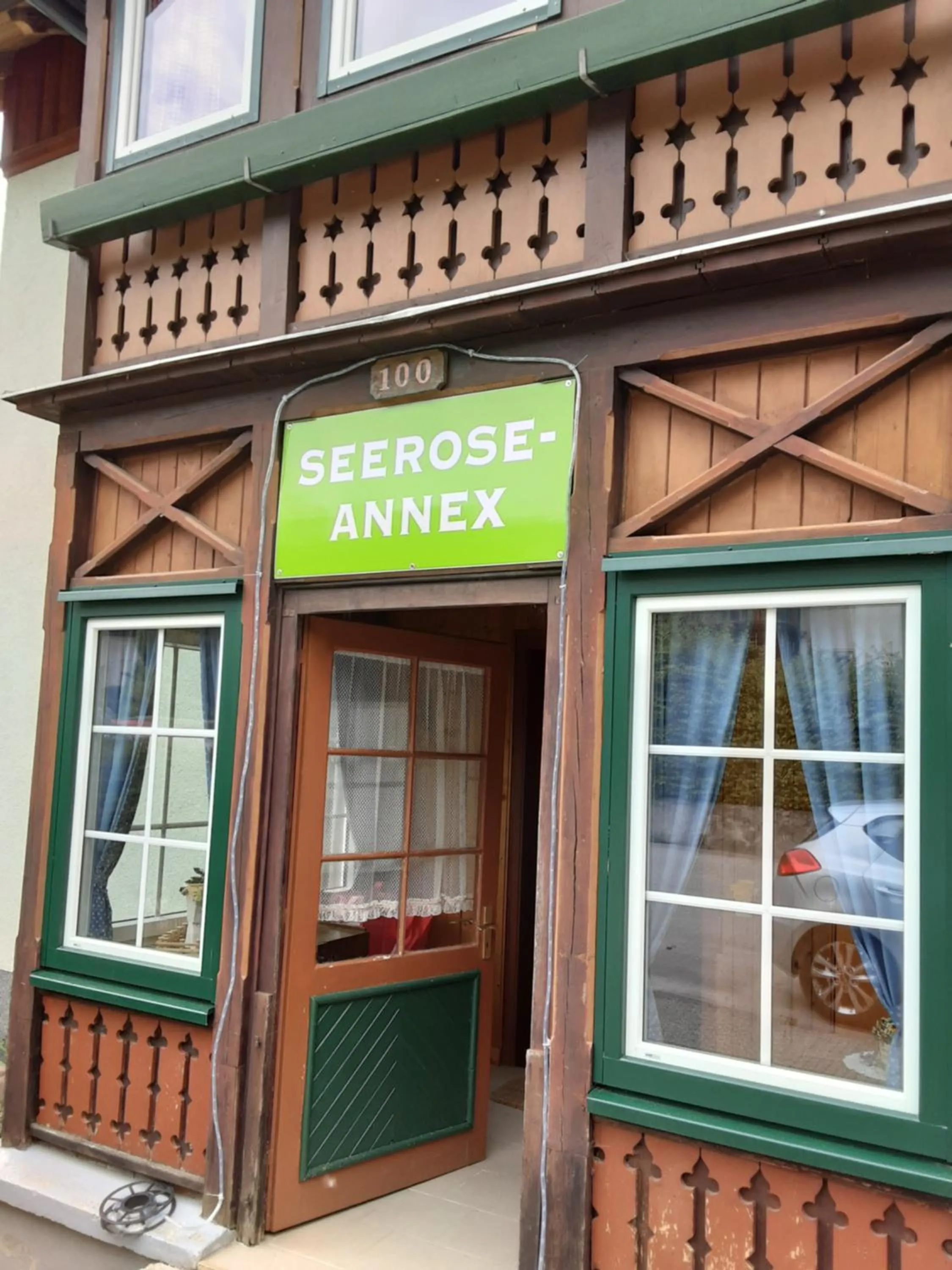 Facade/entrance in Apartment House Seerose self check-in