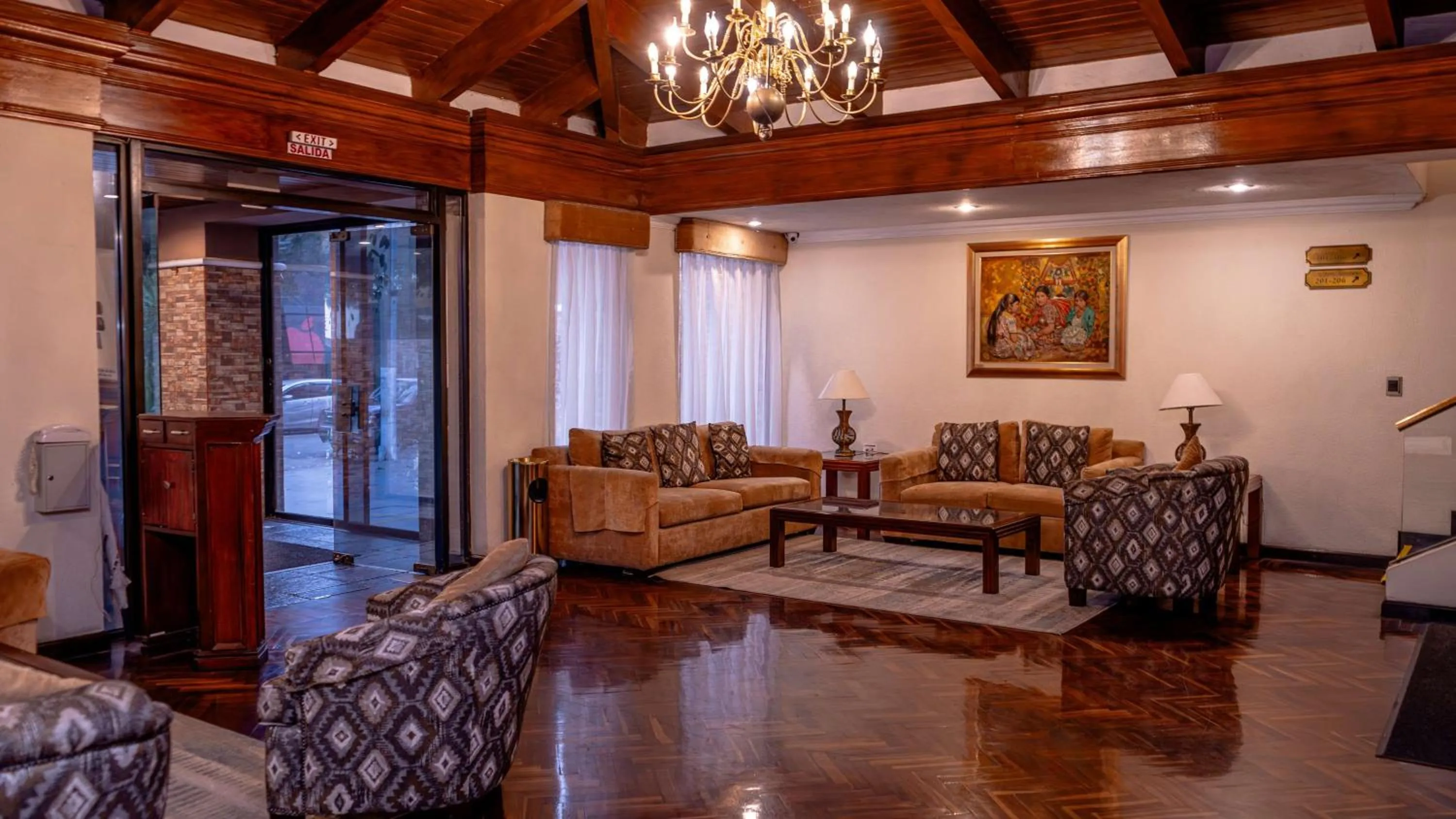 Lobby or reception in Best Western Plus Hotel Stofella