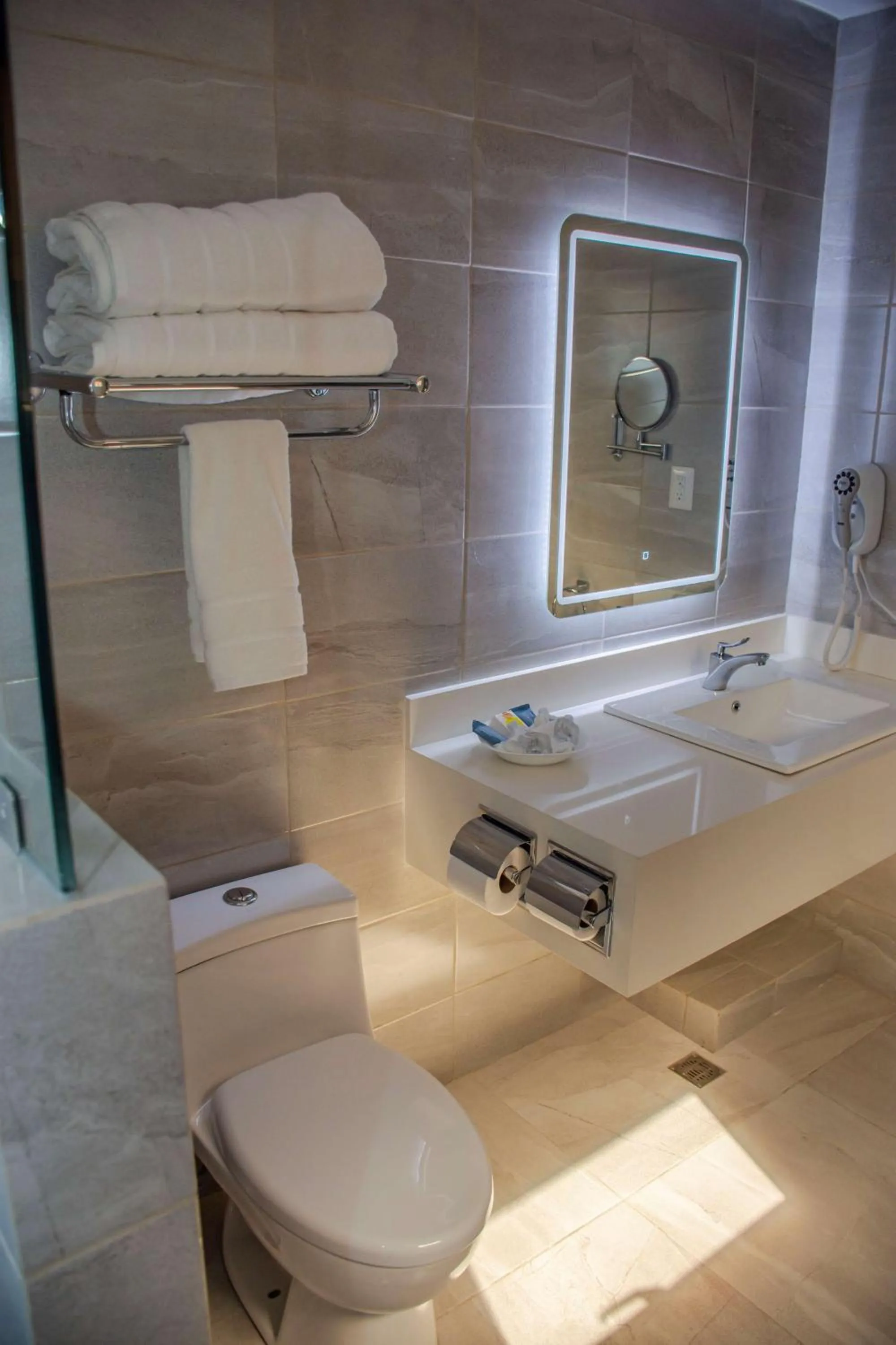 Bathroom in Best Western Plus Hotel Stofella