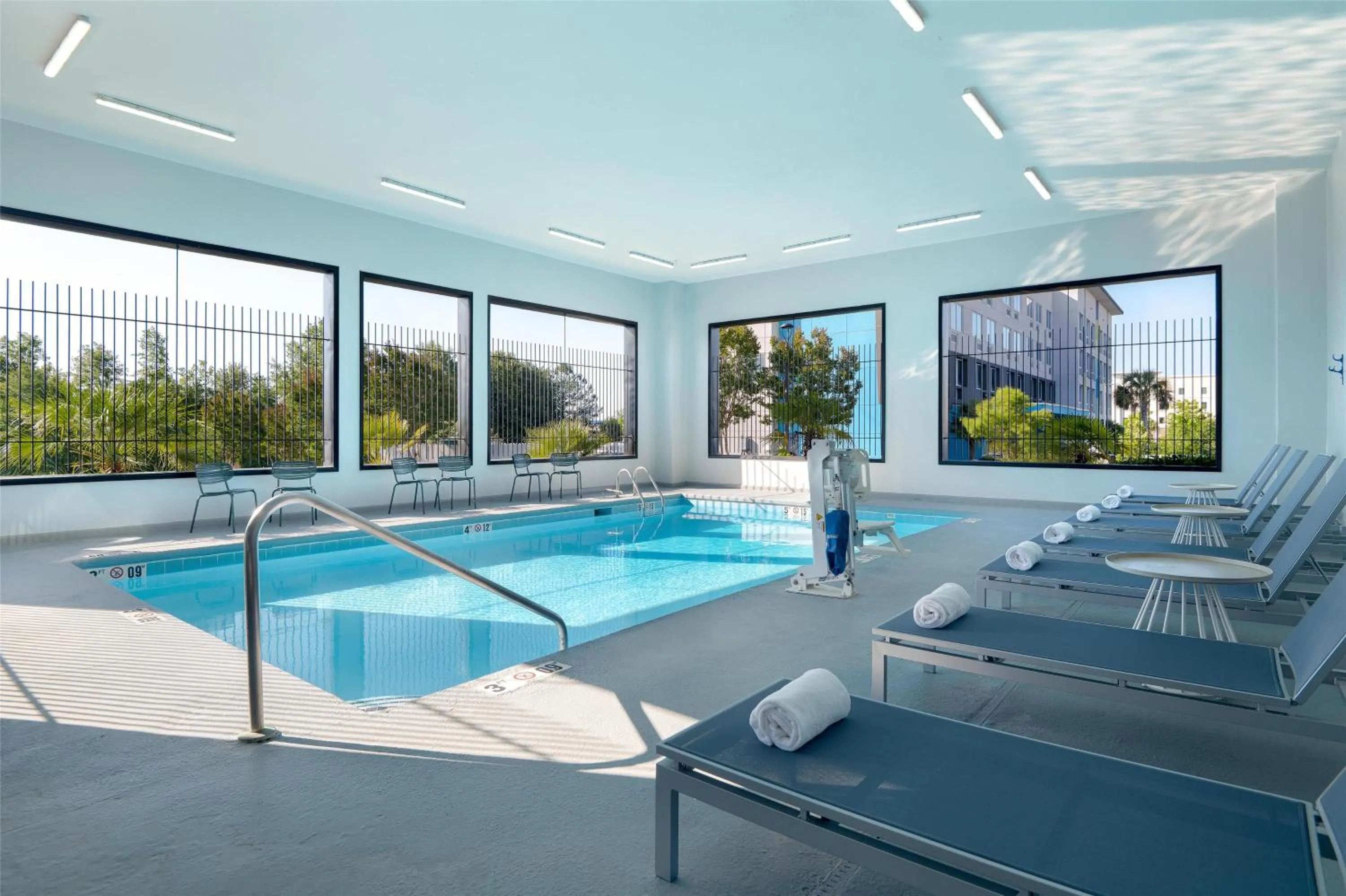 Pool view in Spark By Hilton Orangeburg