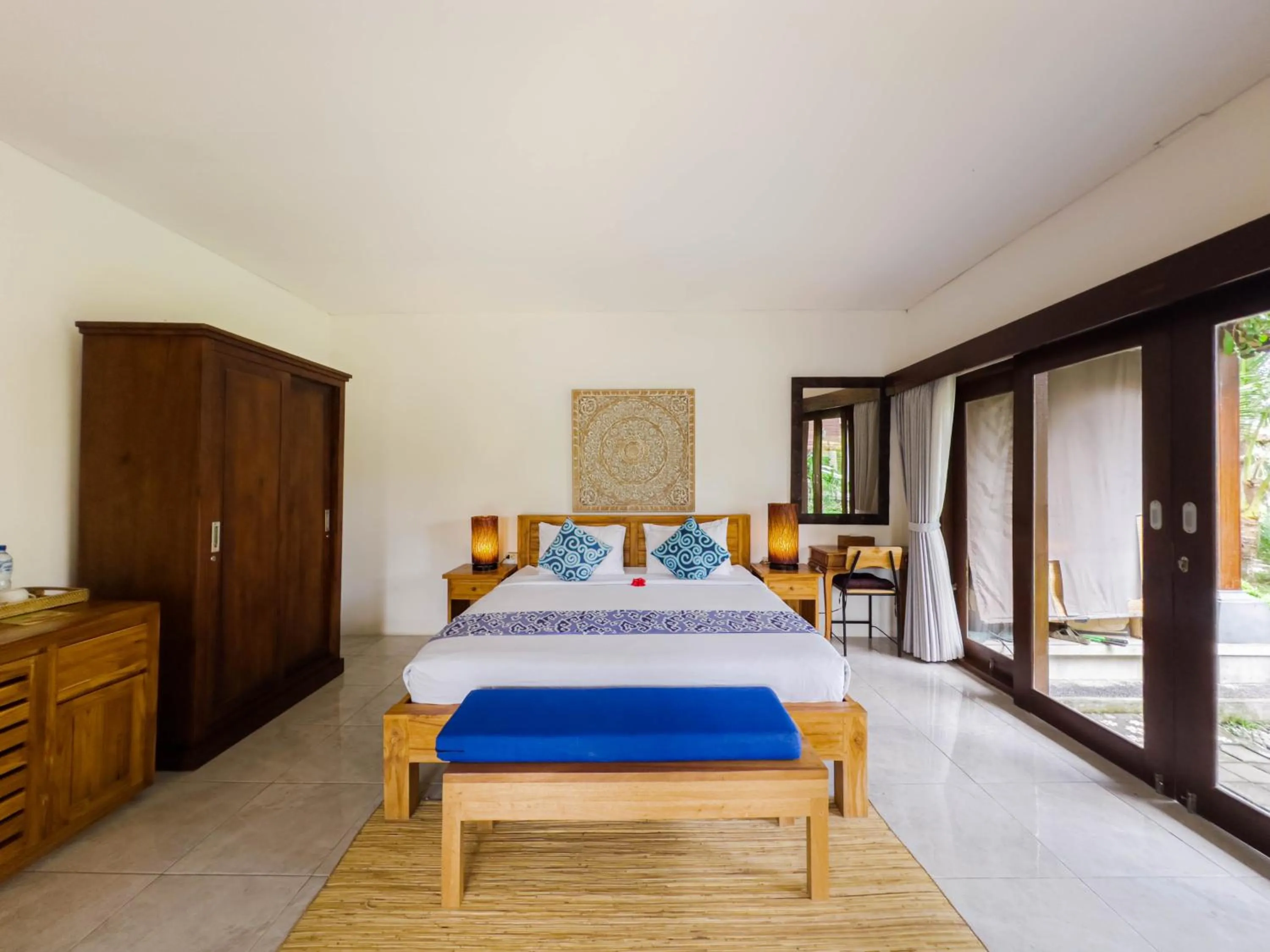 Bedroom, Bed in Ubud Shanti Rice Field House By Supala