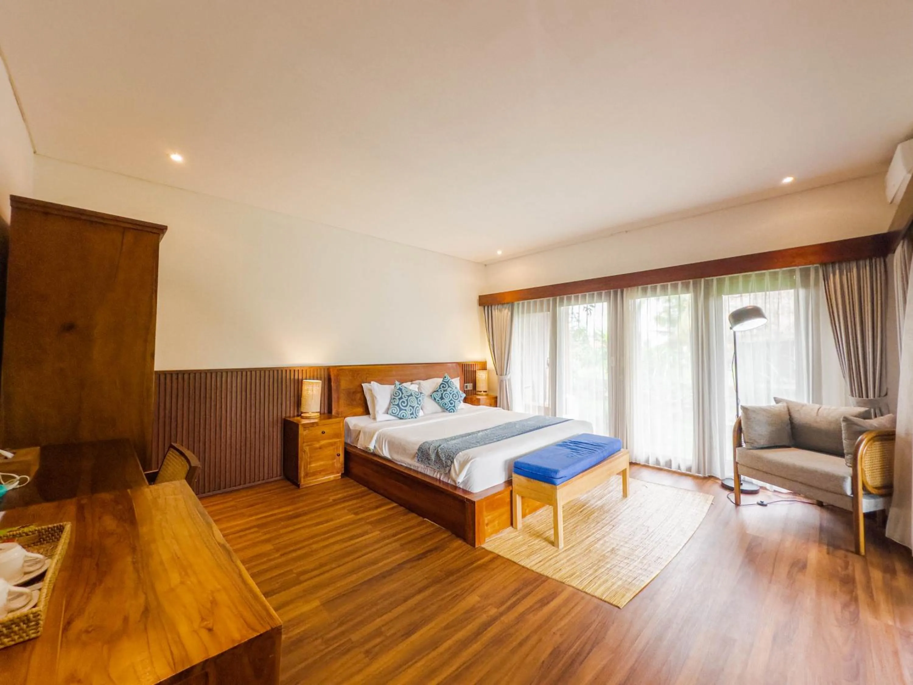 Bedroom, Bed in Ubud Shanti Rice Field House By Supala