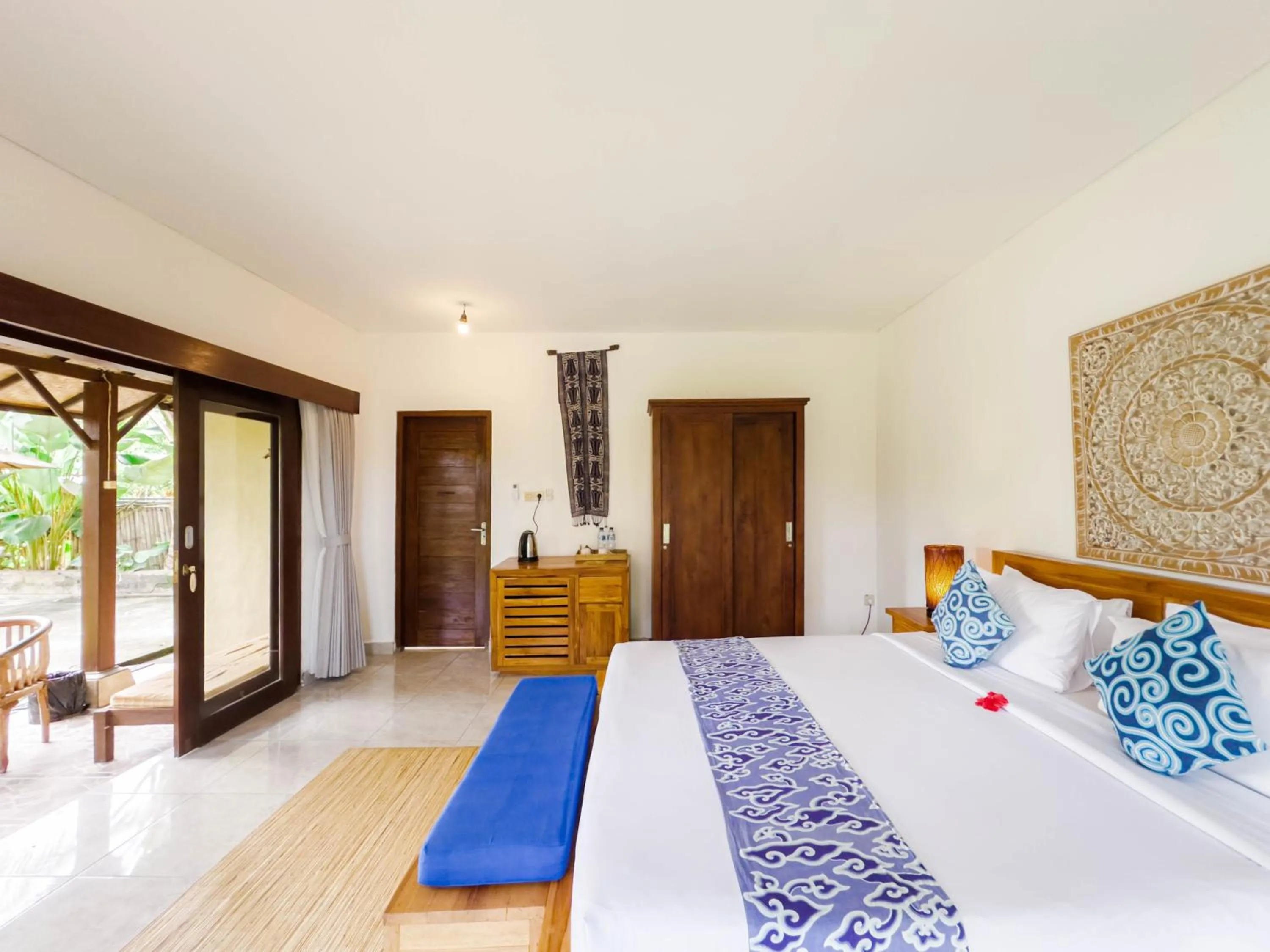 Bedroom, Bed in Ubud Shanti Rice Field House By Supala