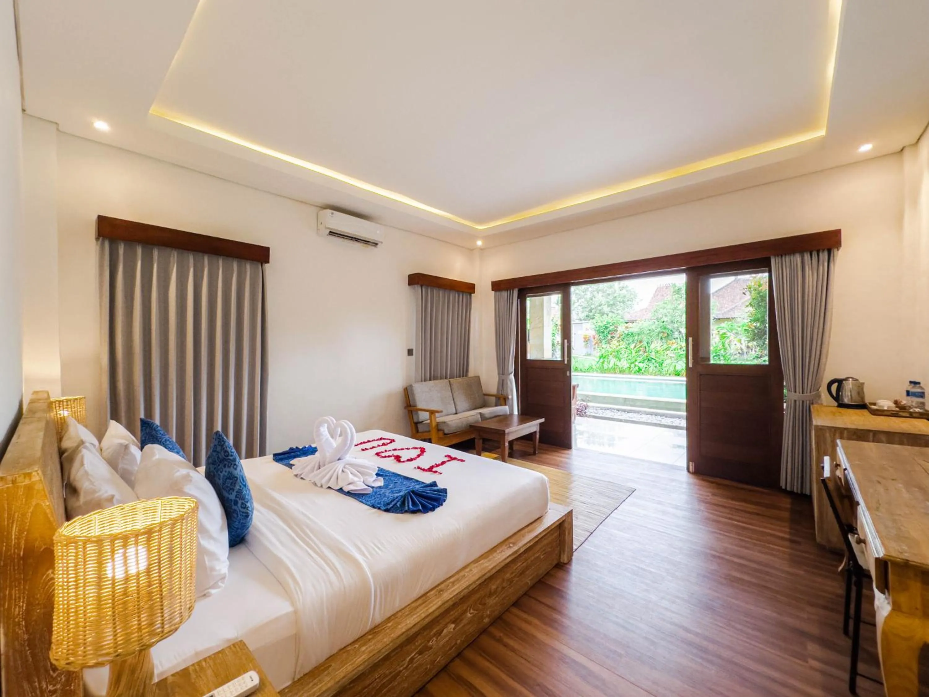 Bedroom, Bed in Ubud Shanti Rice Field House By Supala