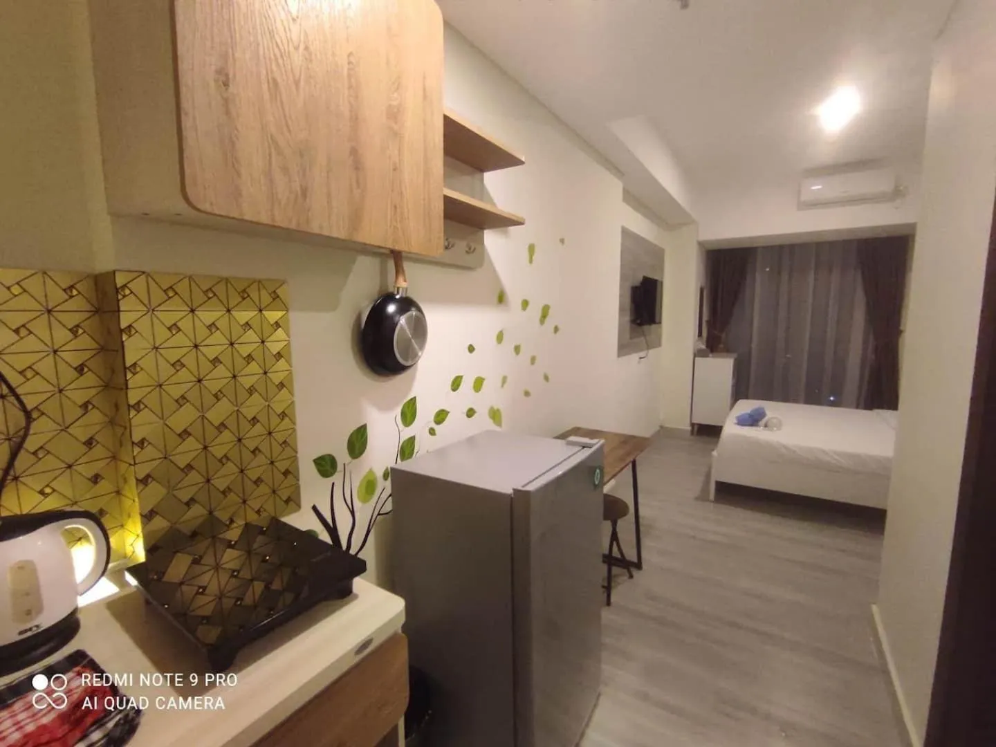 Kitchen or kitchenette, Bed in SleepRest @ Pollux Habibie