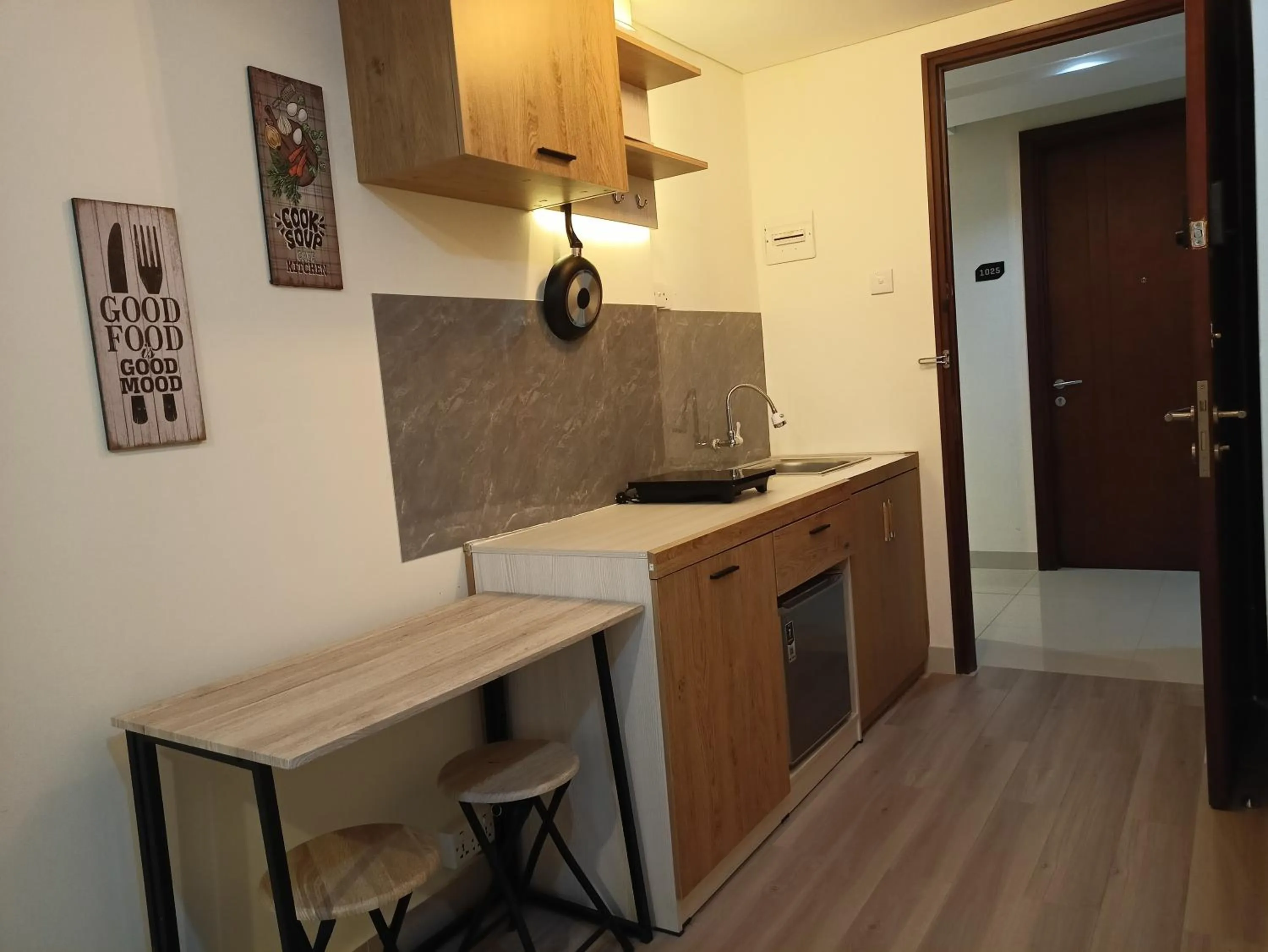 Kitchen or kitchenette in SleepRest @ Pollux Habibie