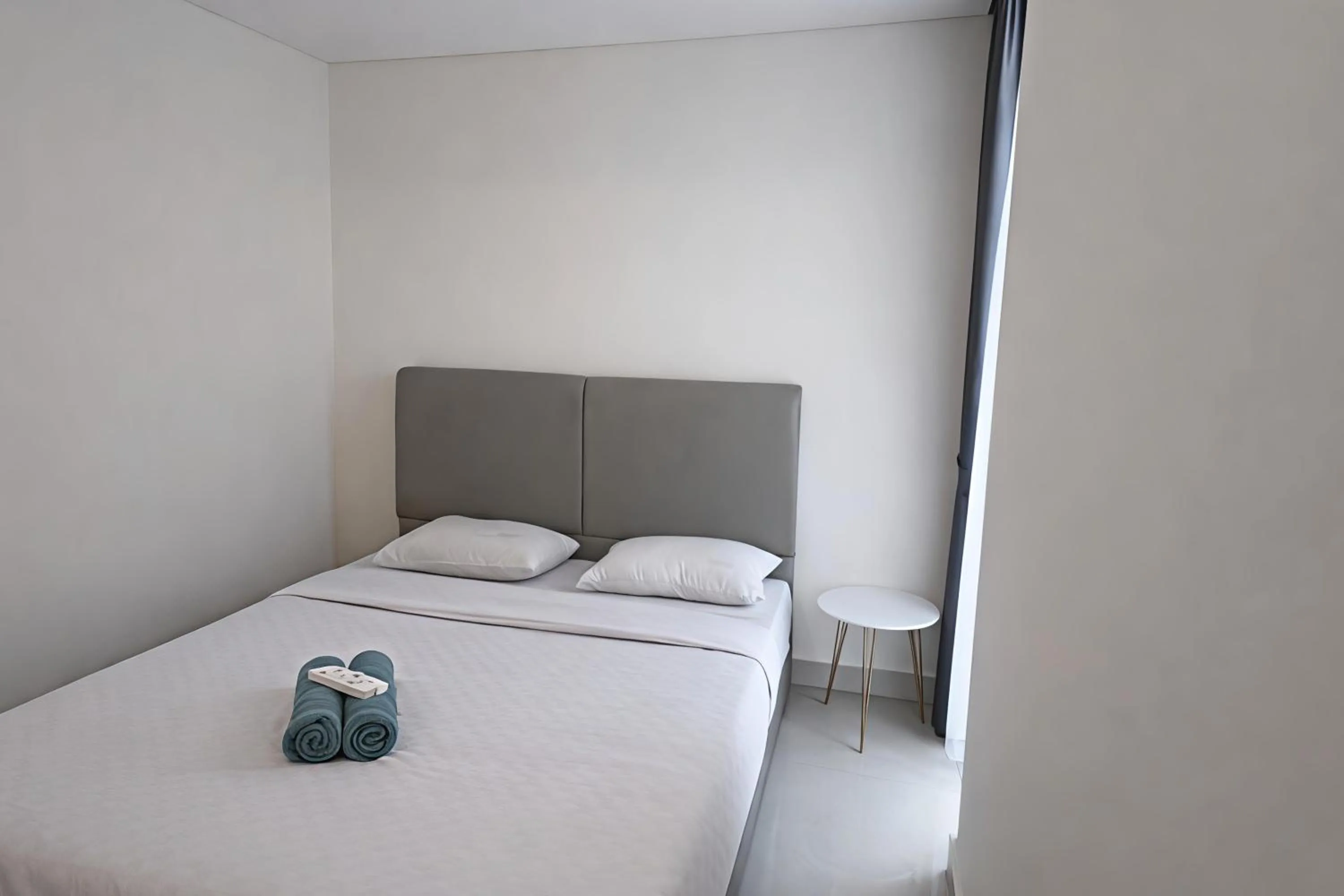 Bedroom, Bed in SleepRest @ Pollux Habibie