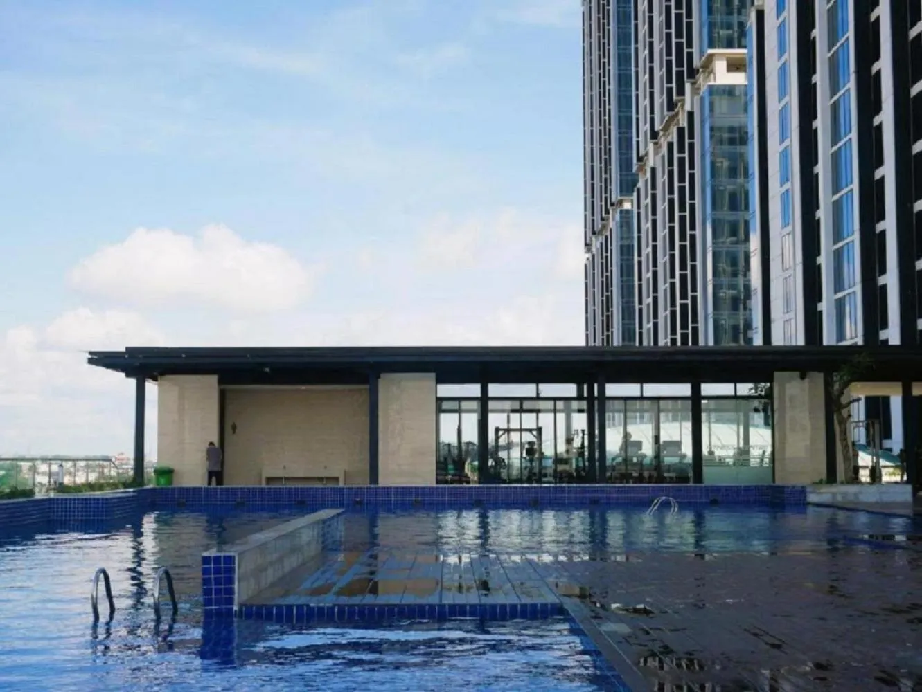 Swimming pool in SleepRest @ Pollux Habibie