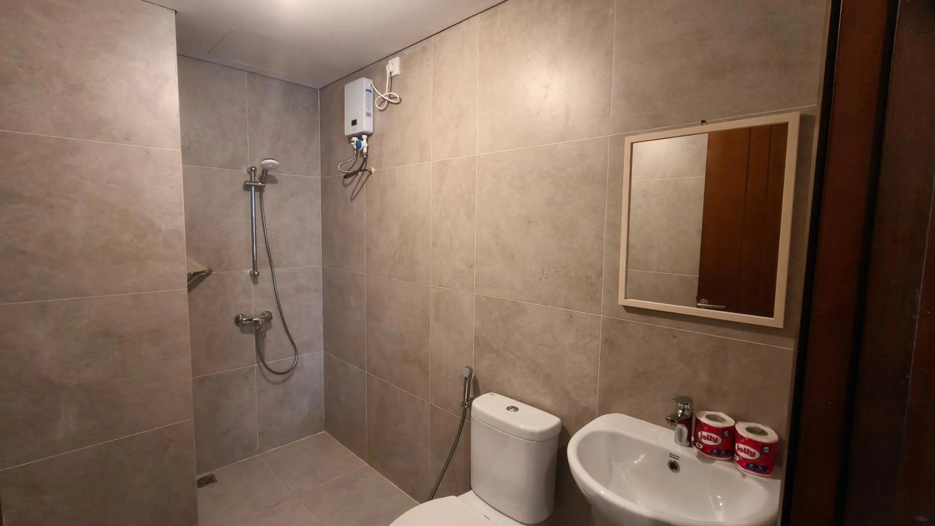 Bathroom in SleepRest @ Pollux Habibie