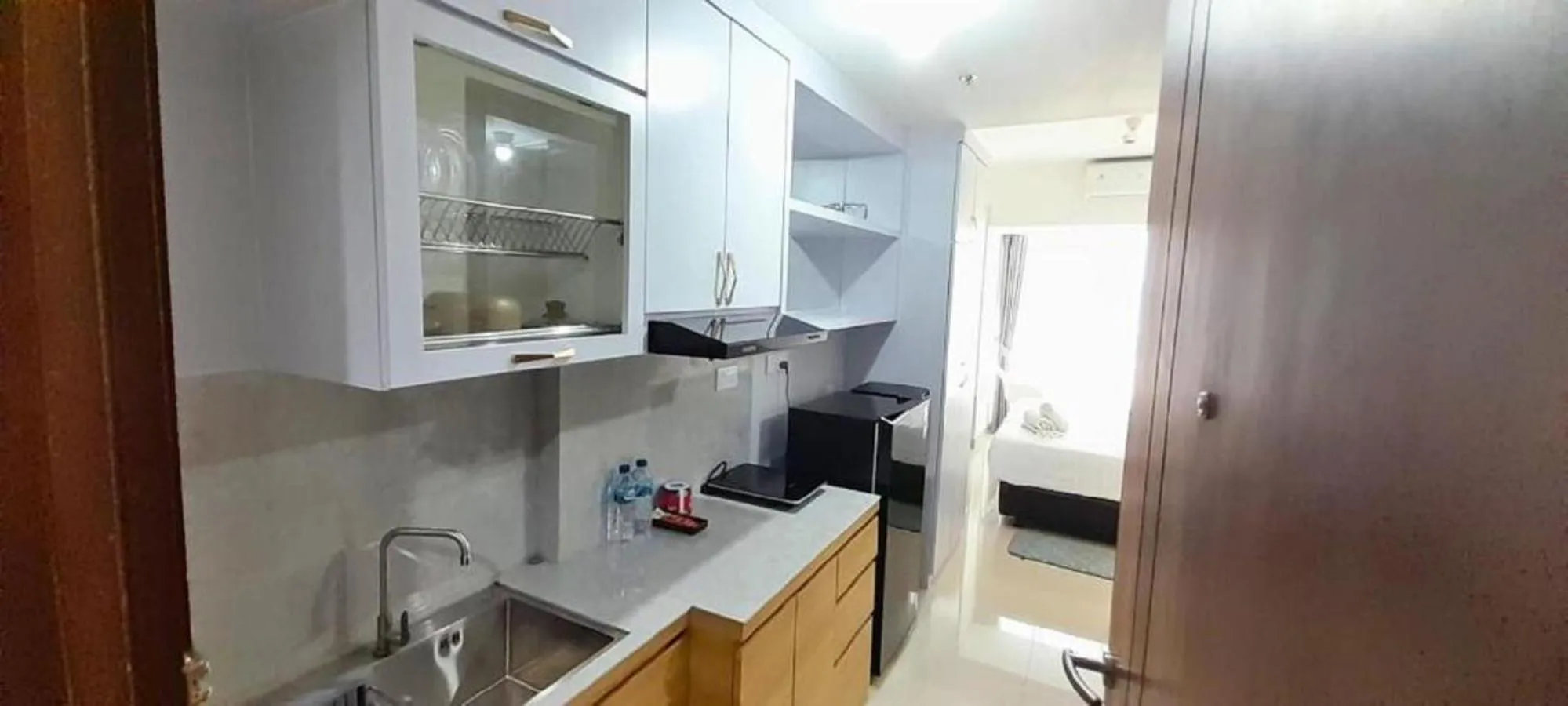 Kitchen or kitchenette in SleepRest @ Pollux Habibie