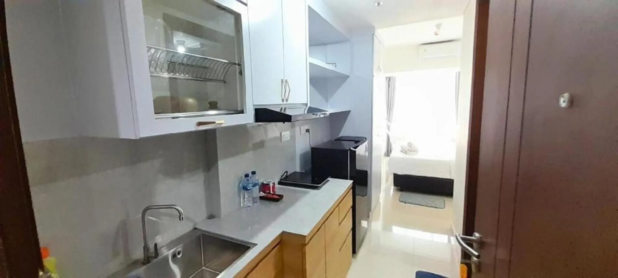 Kitchen or kitchenette in SleepRest @ Pollux Habibie