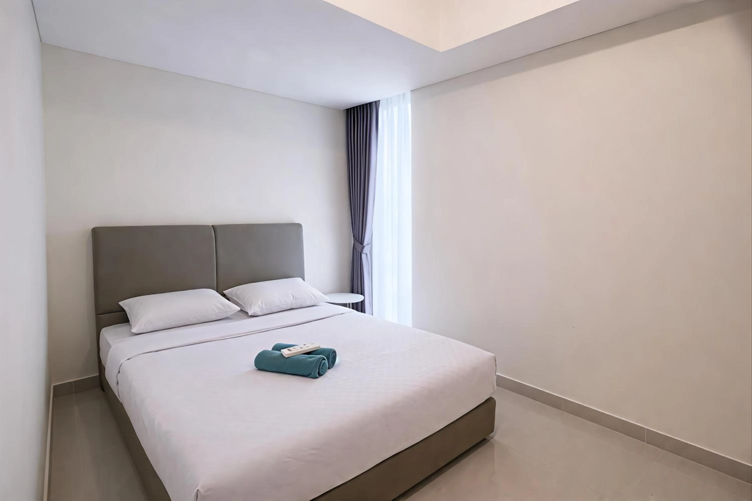 Bedroom, Bed in SleepRest @ Pollux Habibie