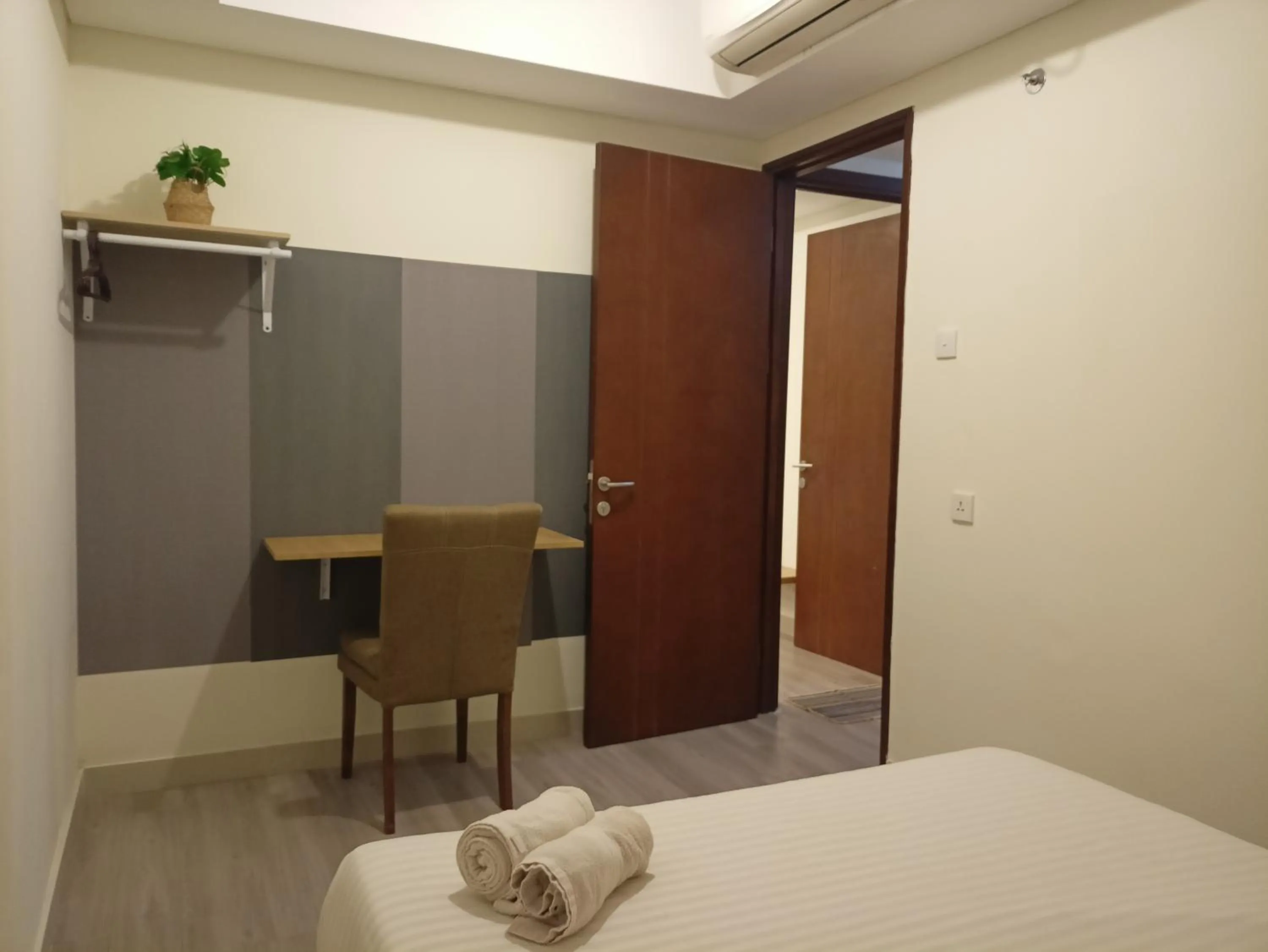 Bedroom, Bed in SleepRest @ Pollux Habibie