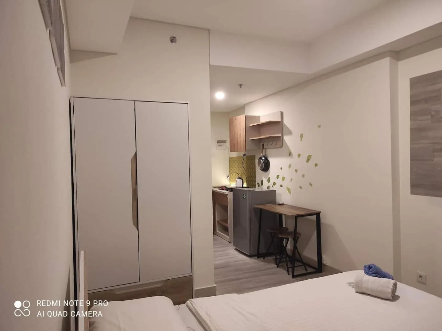 Kitchen or kitchenette, Bed in SleepRest @ Pollux Habibie