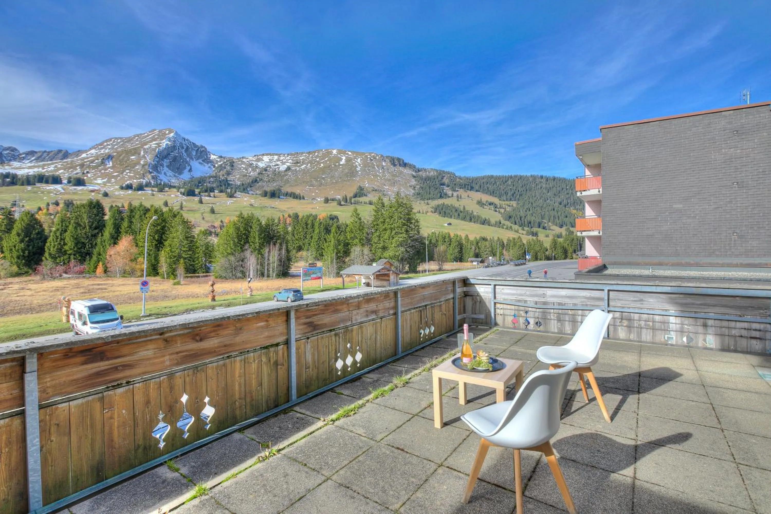 Balcony/Terrace in Hotel Relais Alpin