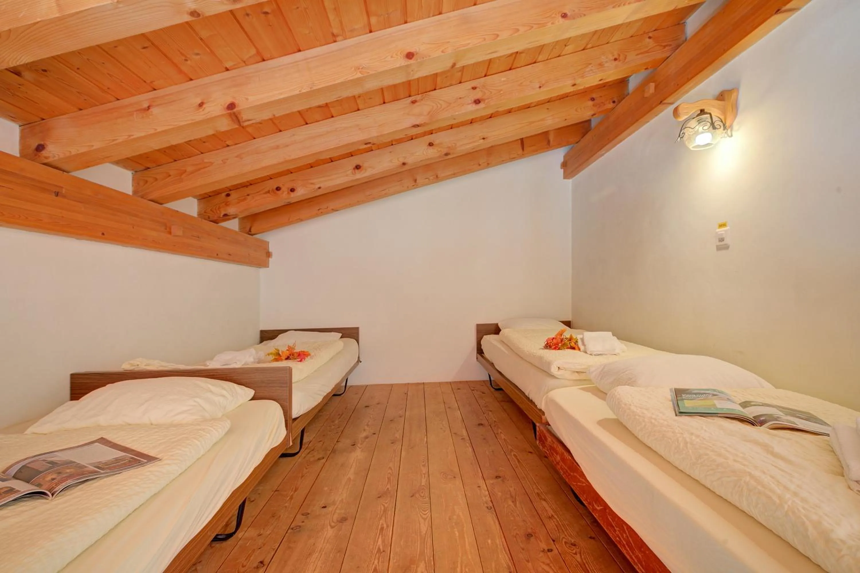 Bed in Hotel Relais Alpin