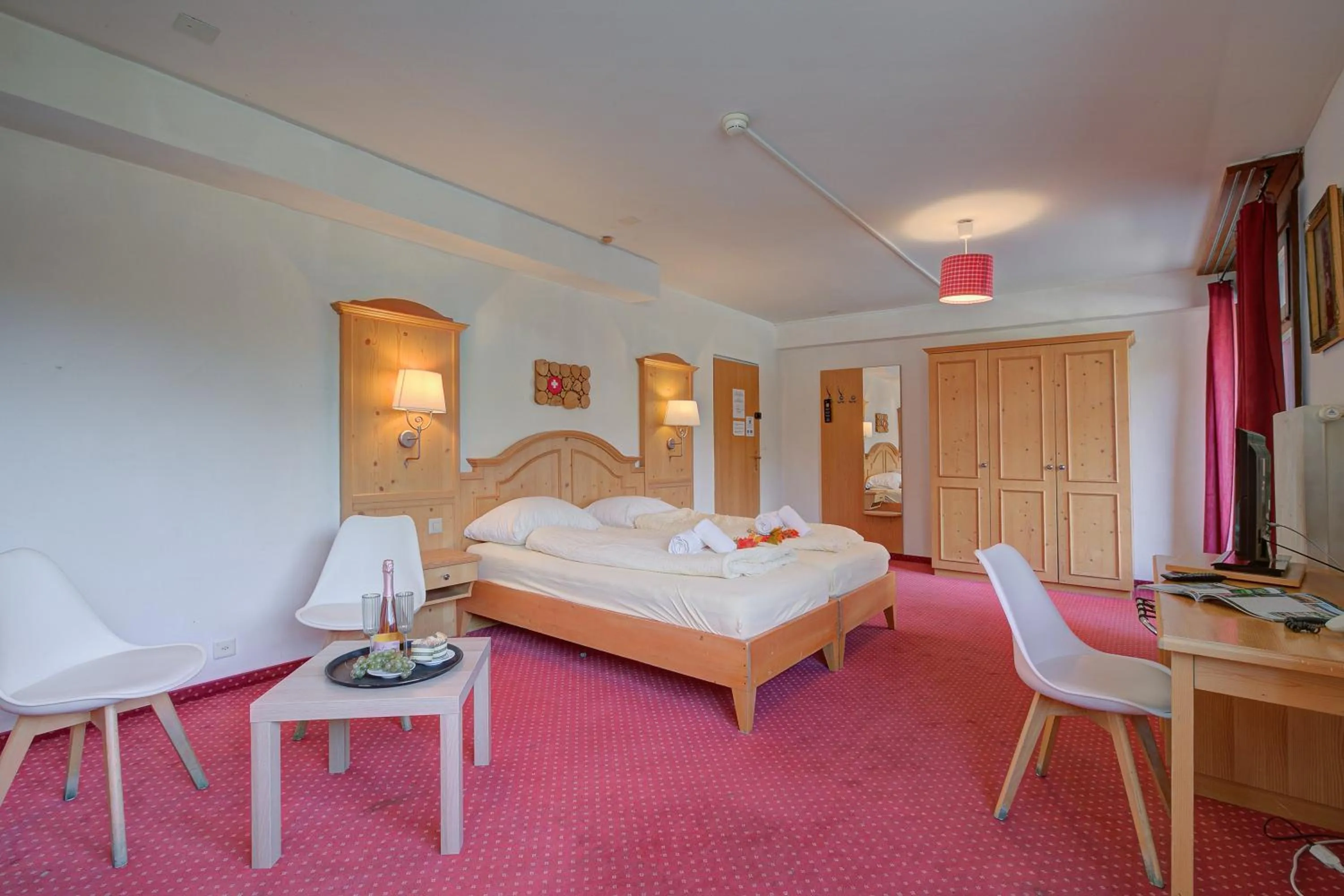 Bed in Hotel Relais Alpin