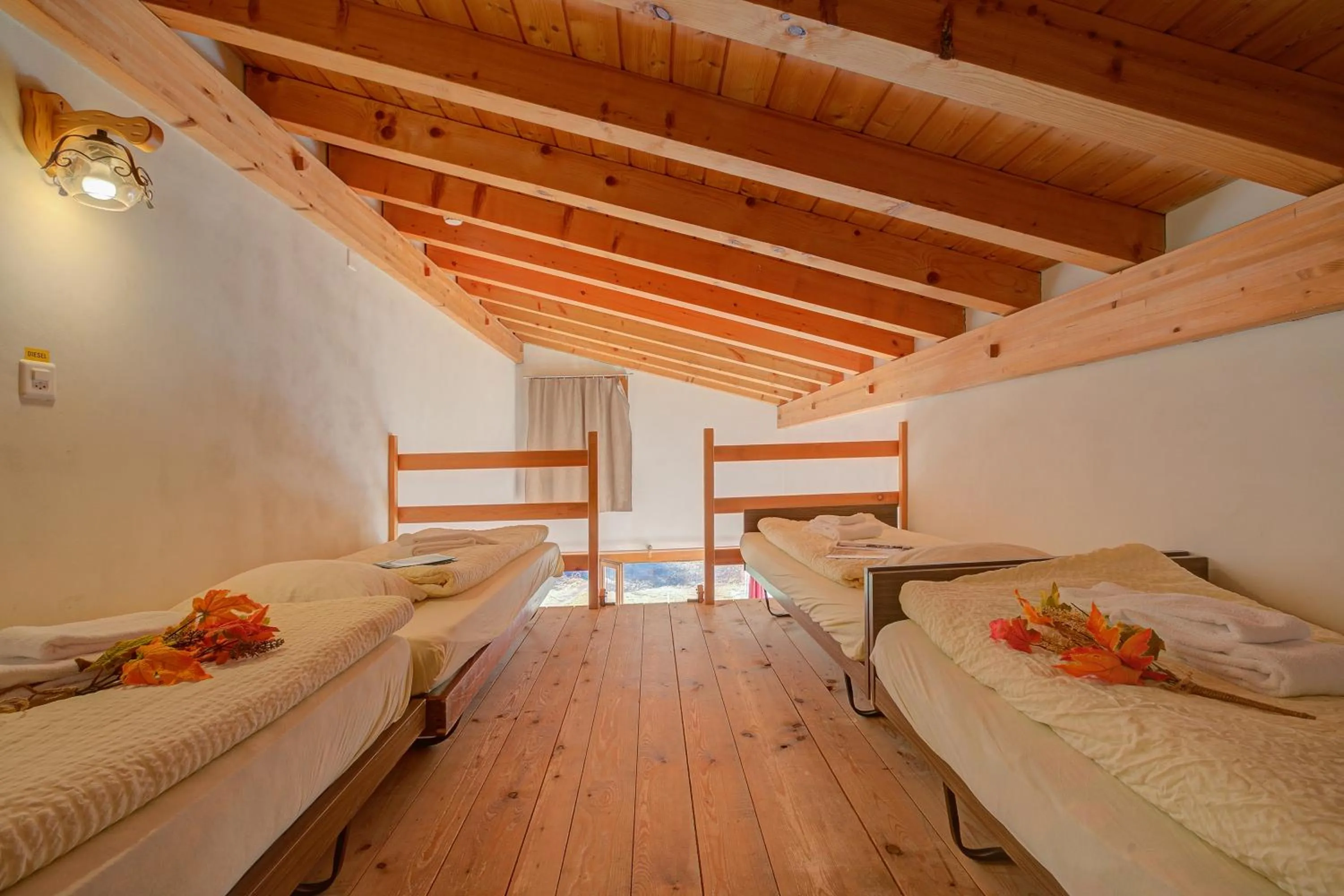 Bed in Hotel Relais Alpin