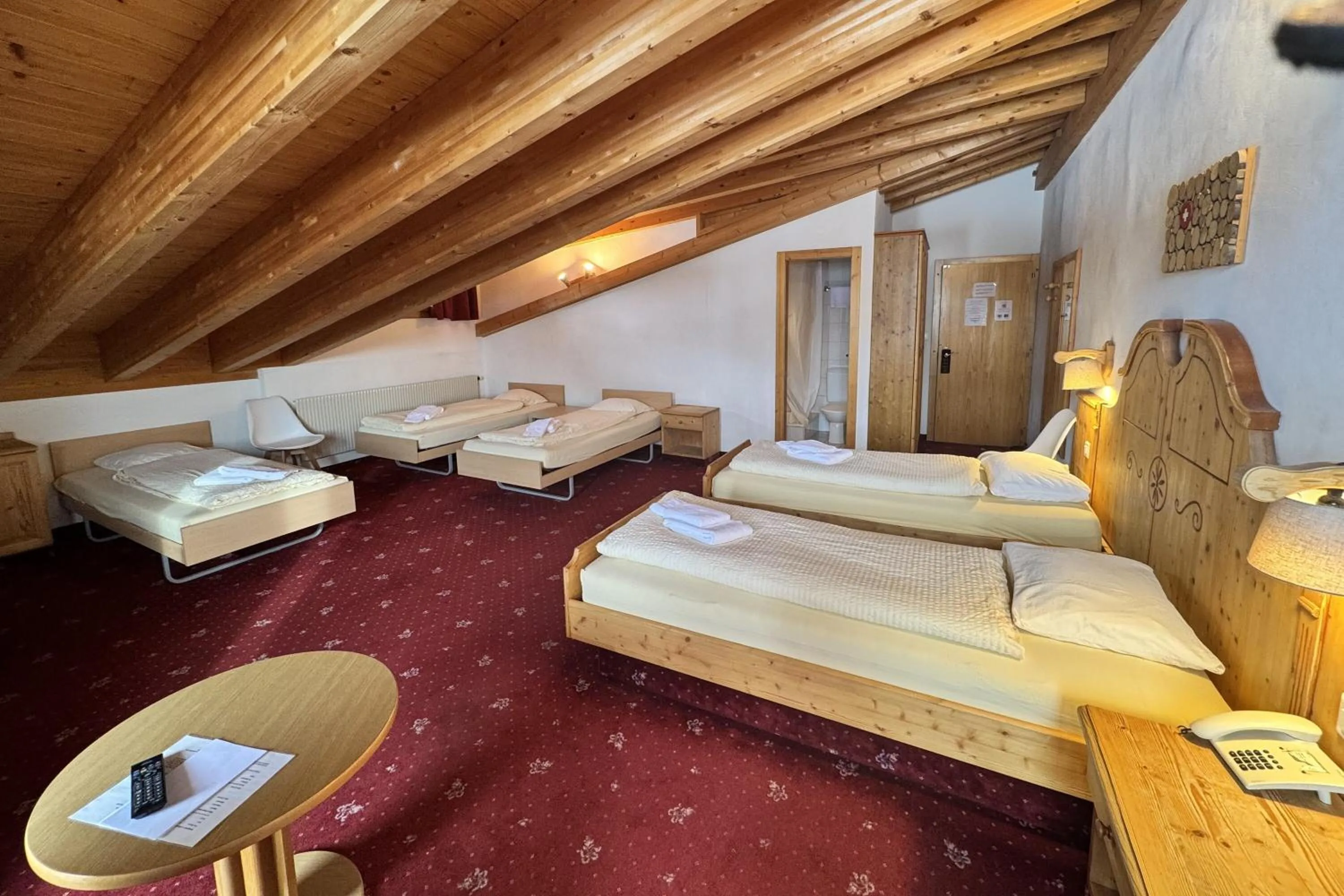 Bed in Hotel Relais Alpin