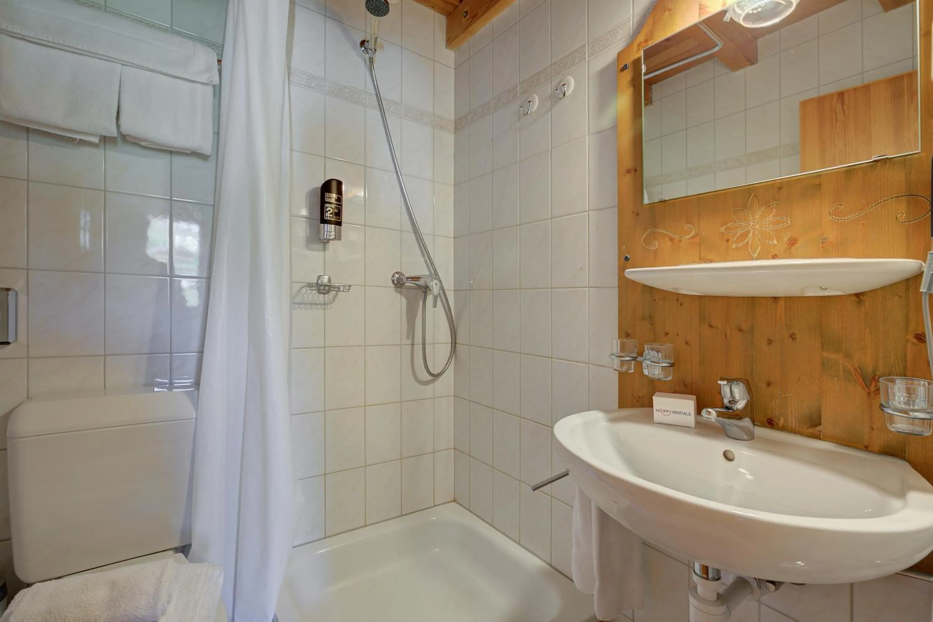 Shower in Hotel Relais Alpin