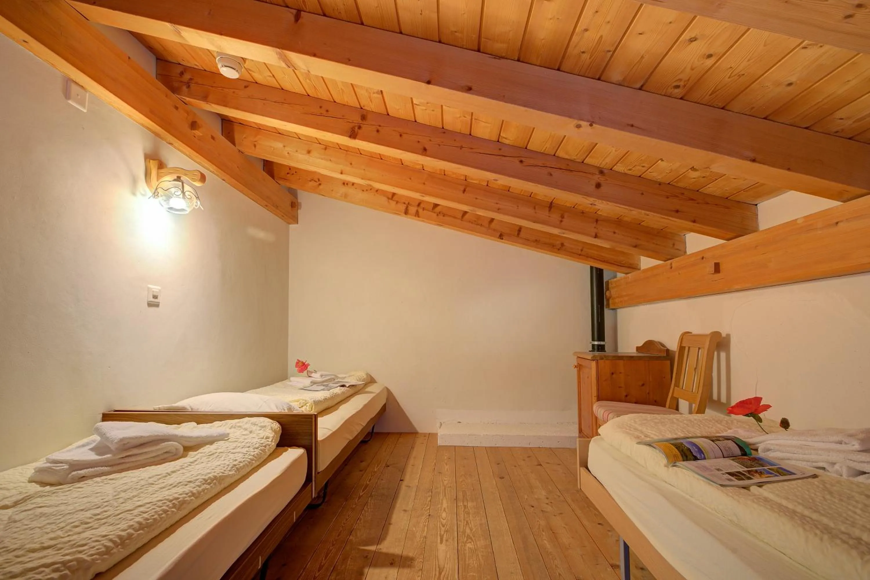 Bed in Hotel Relais Alpin