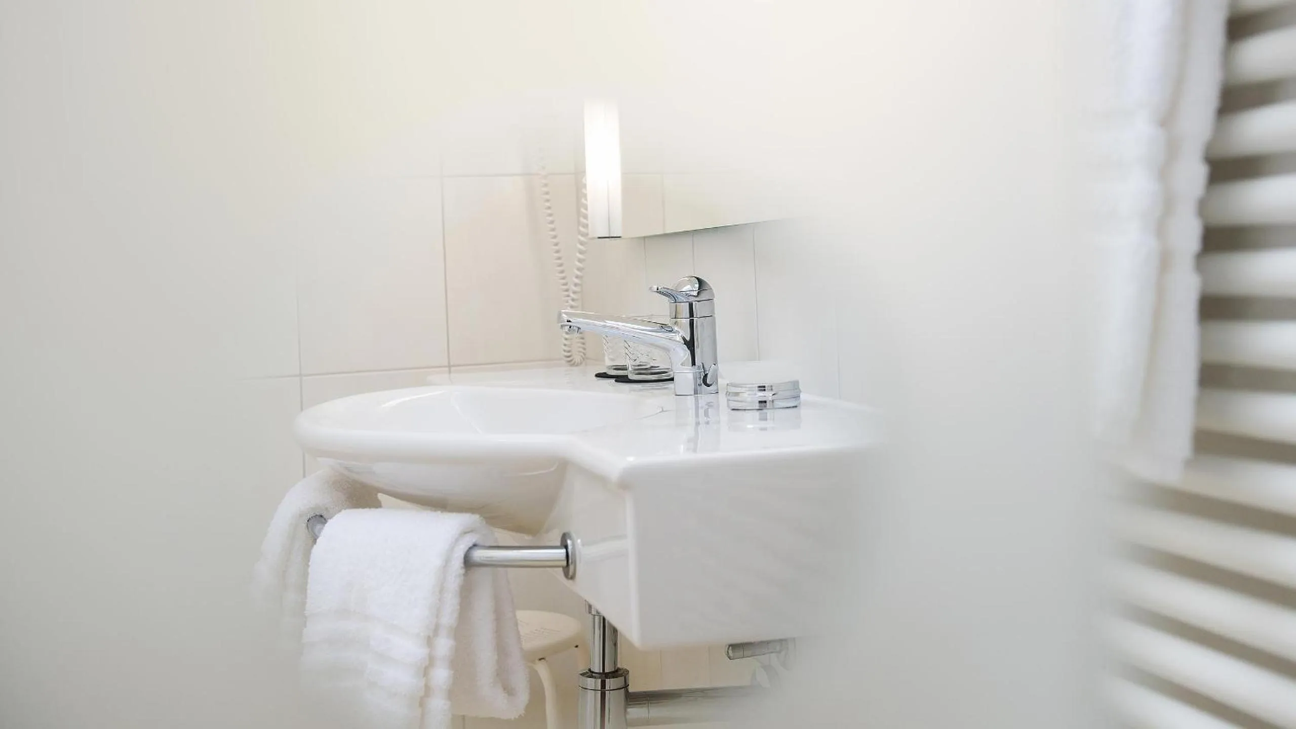 Bathroom in Hotel Silberhorn