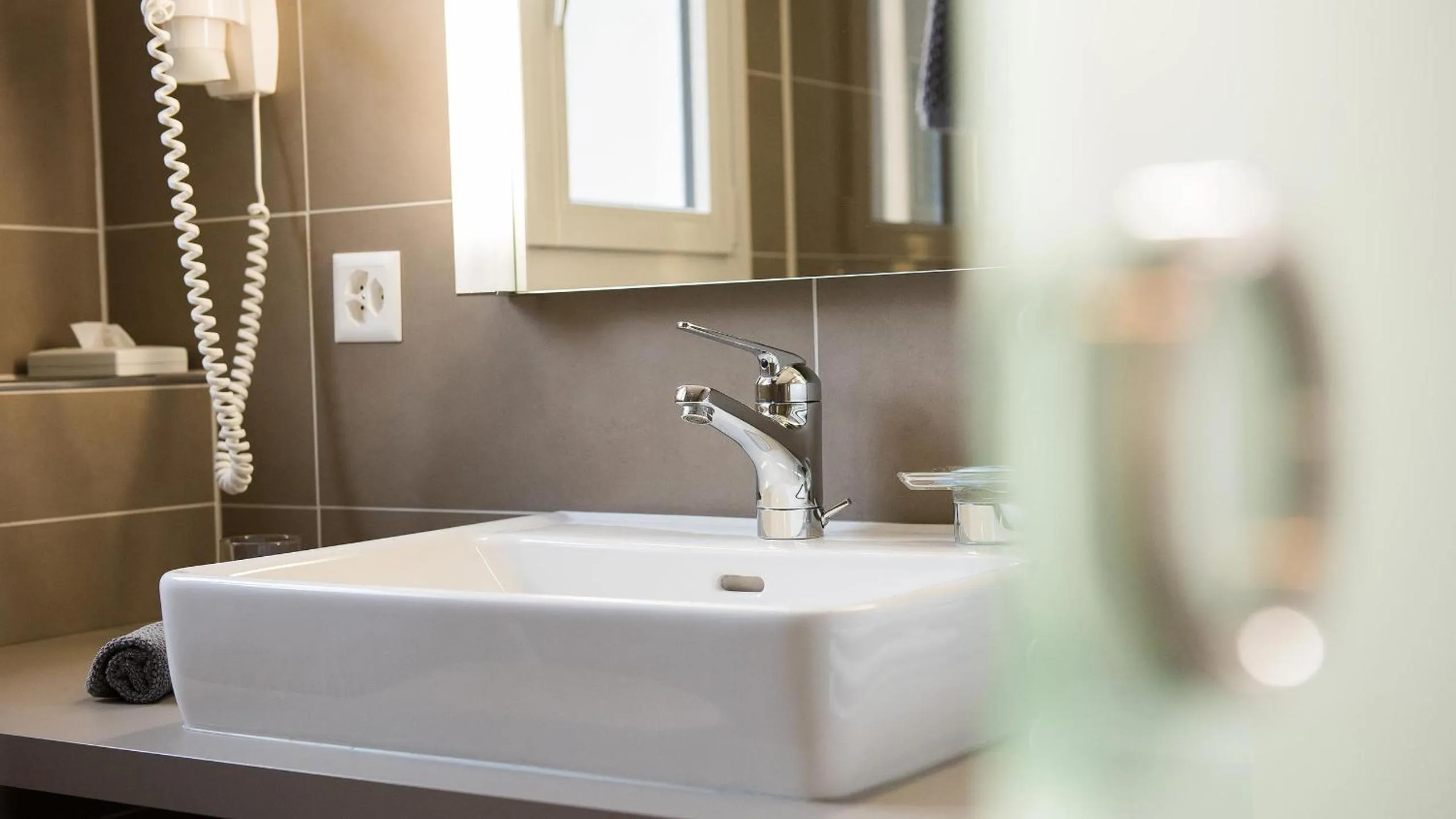Bathroom in Hotel Silberhorn