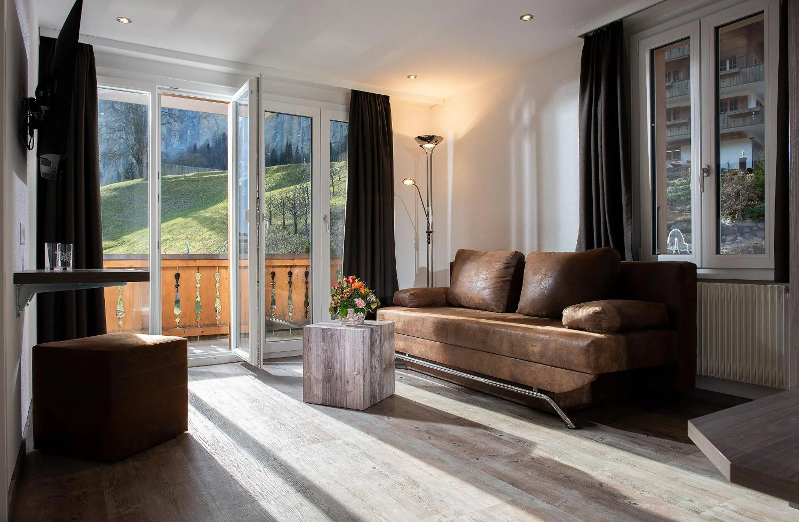 Living room in Hotel Silberhorn