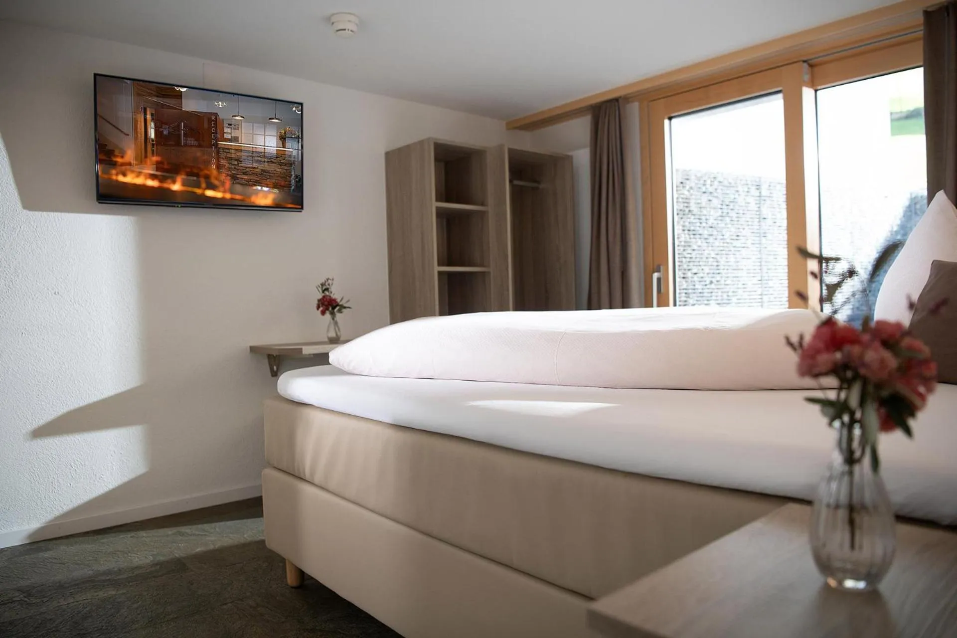 Photo of the whole room, Bed in Hotel Silberhorn