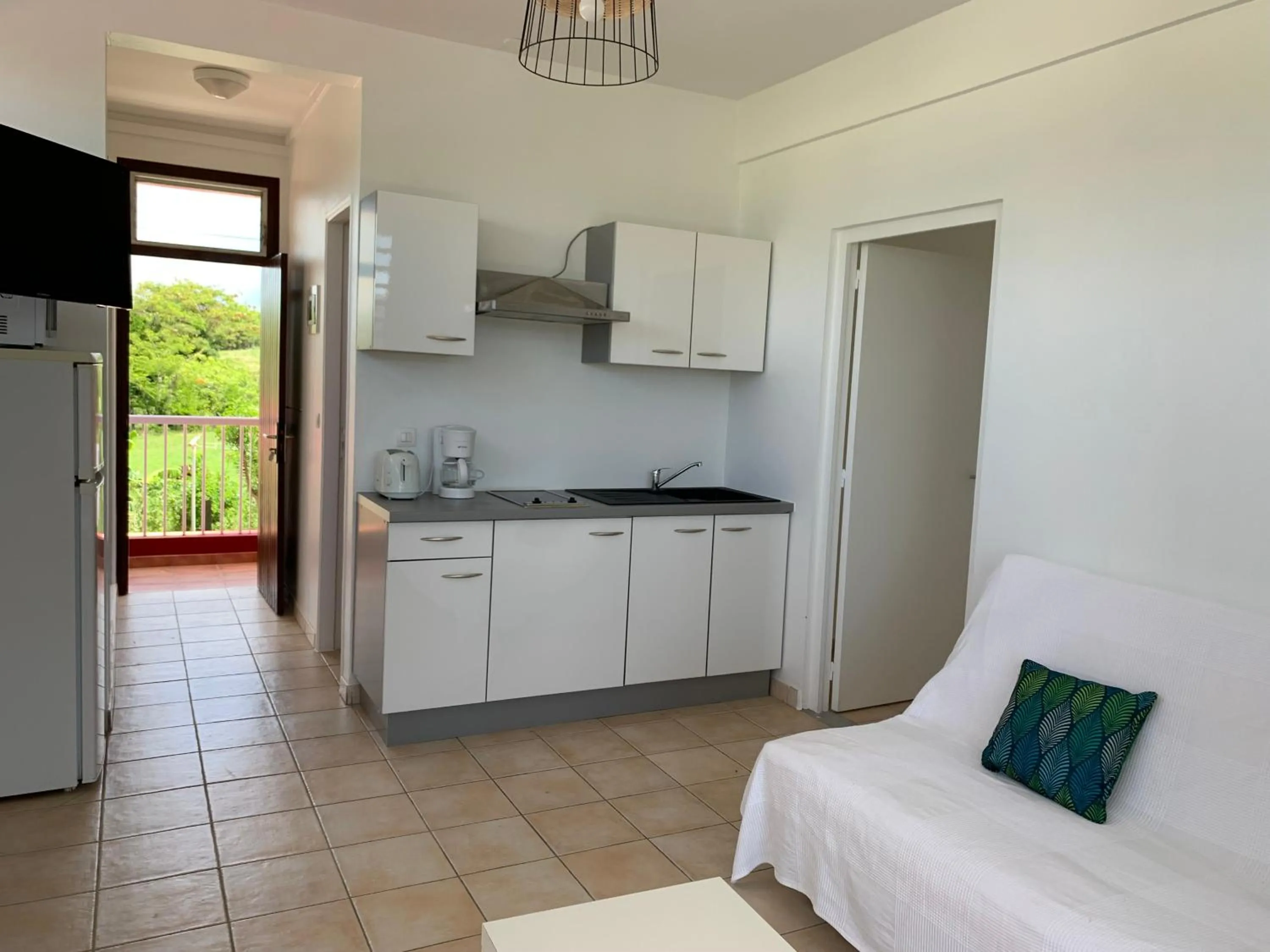 Kitchen or kitchenette in Les plages de Macabou