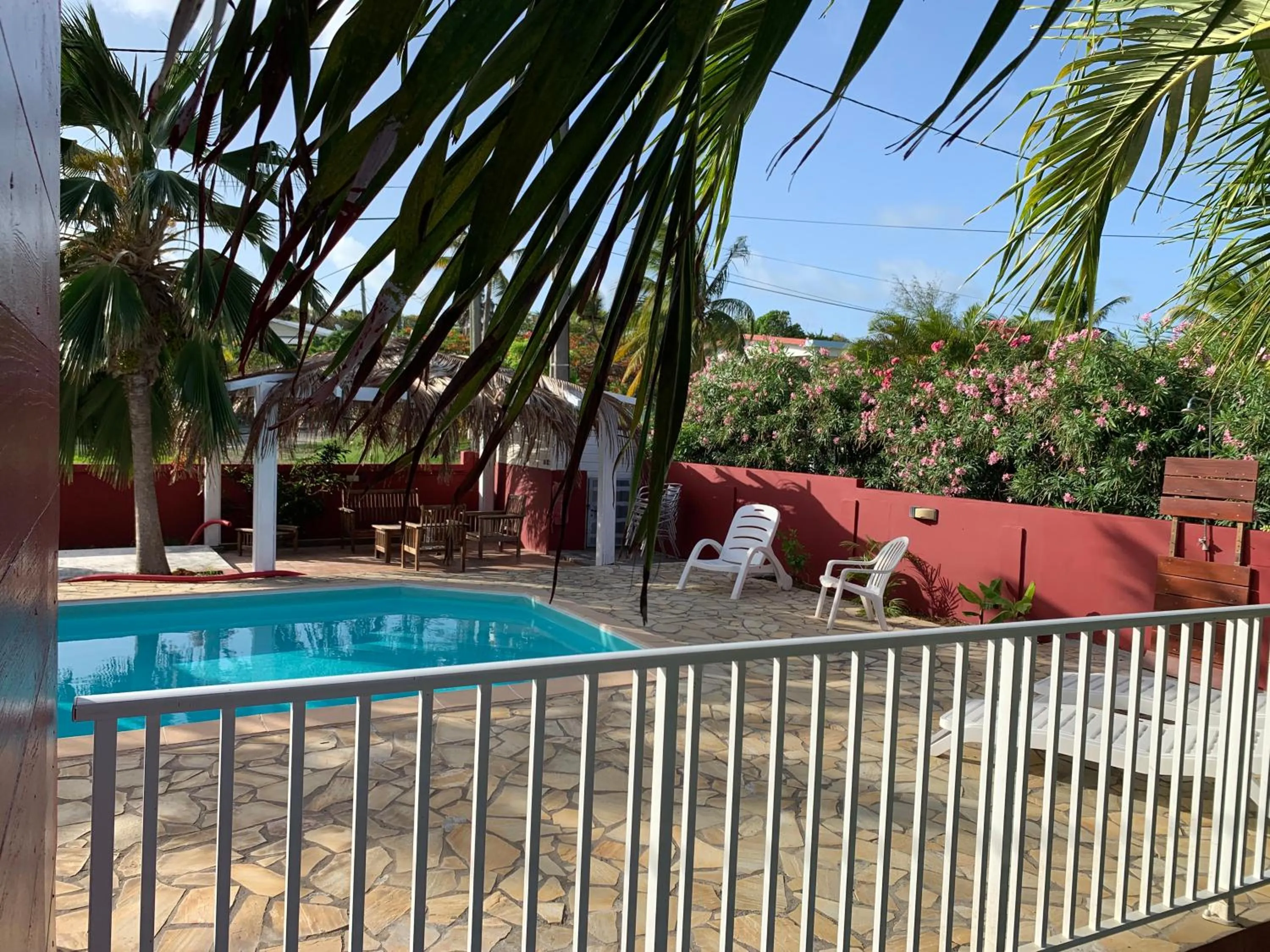 Swimming pool in Les plages de Macabou