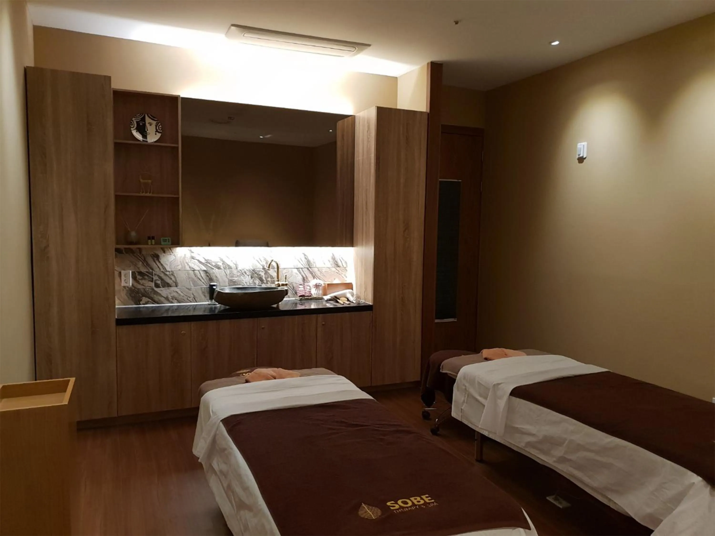 Spa and wellness centre/facilities, Bed in Holiday Inn Gwangju by IHG