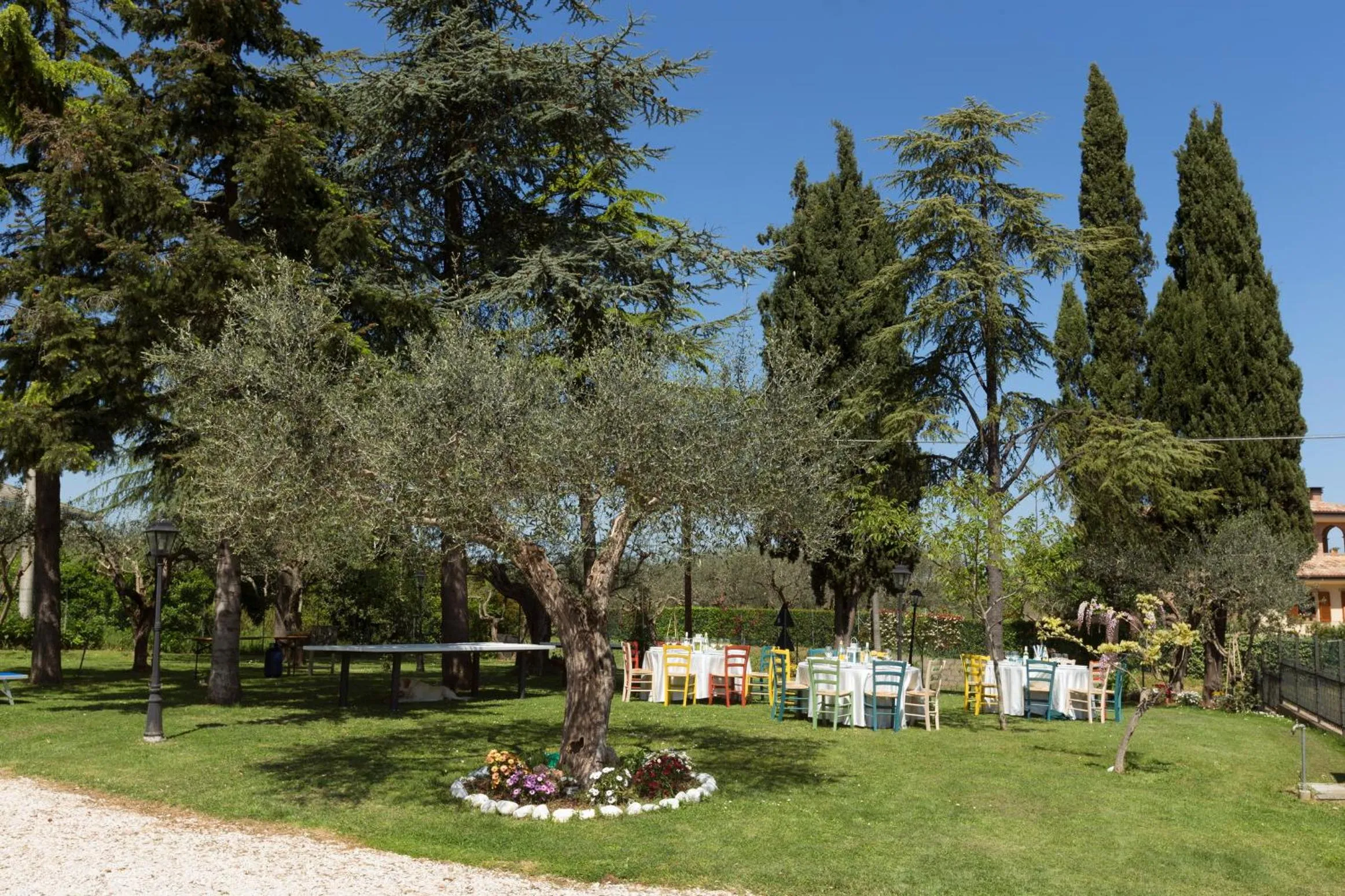 Garden in Bed&Breakfast Il Frantoio