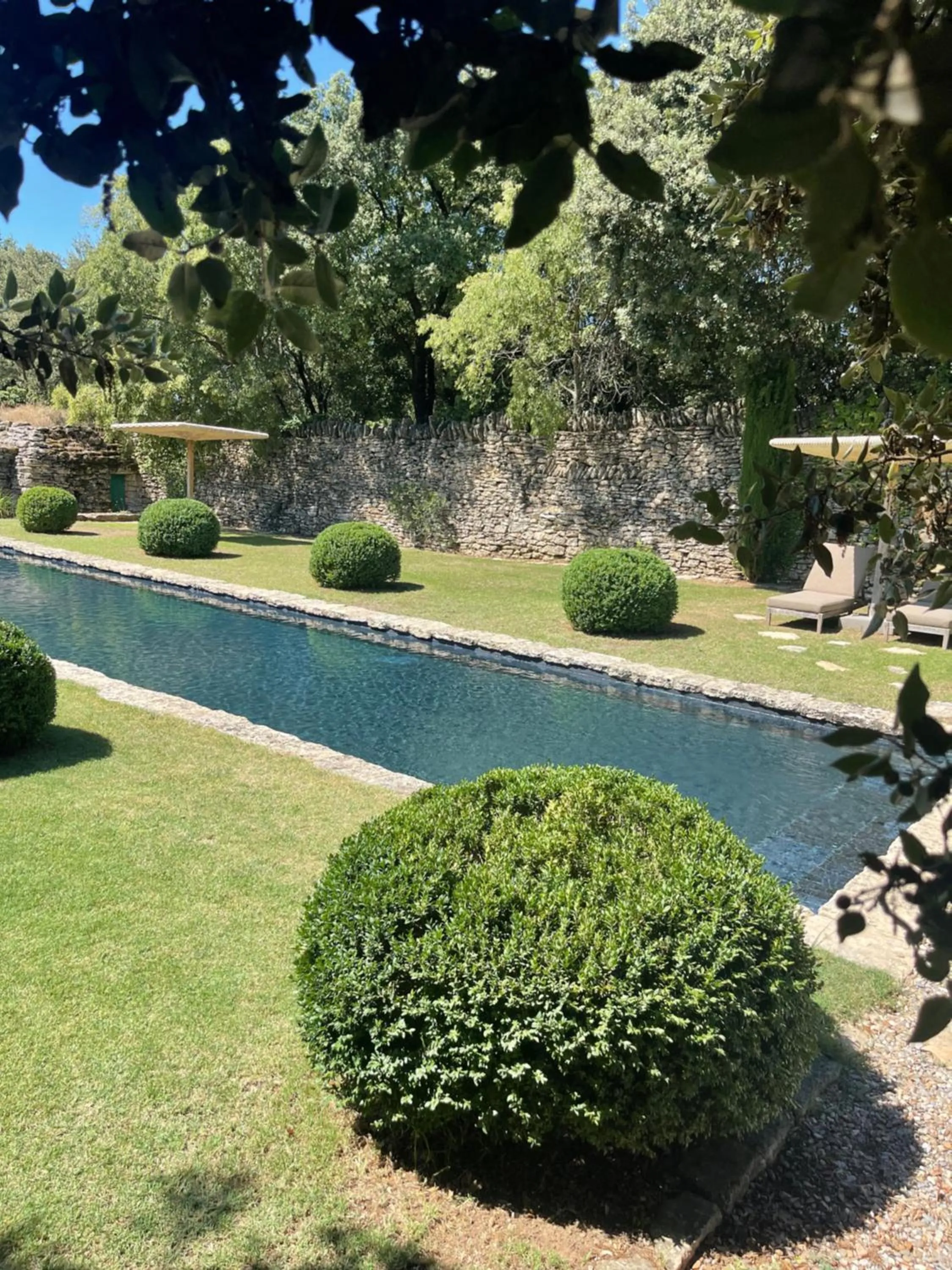 Swimming pool in Le Mas de Béthel