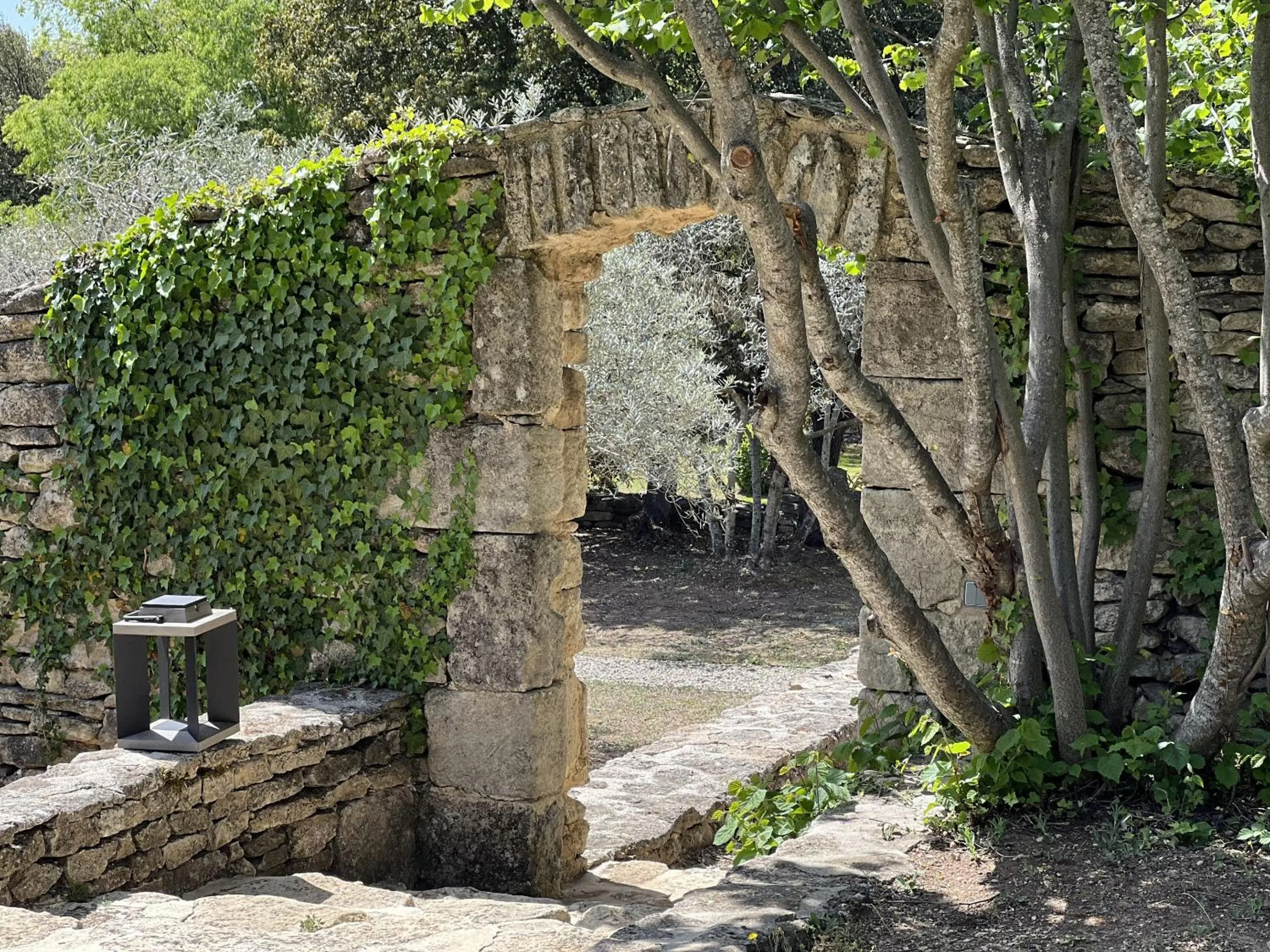 Garden in Le Mas de Béthel