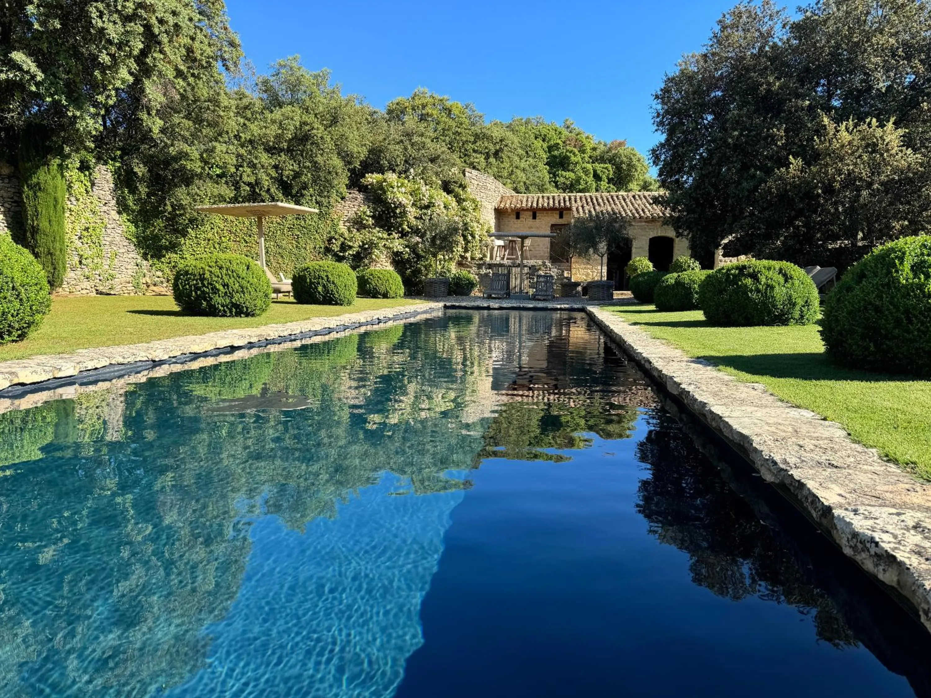 Garden in Le Mas de Béthel
