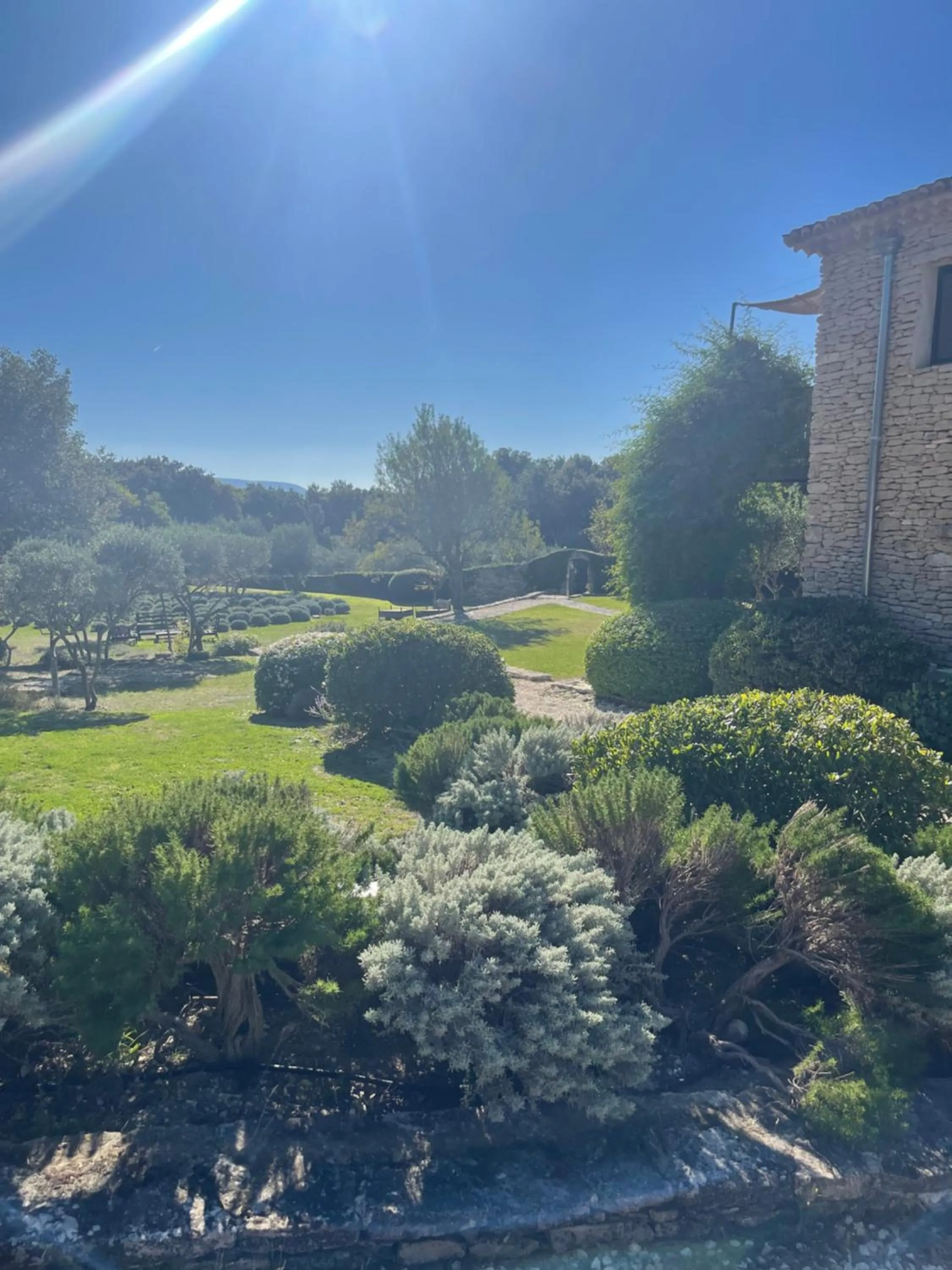 Garden in Le Mas de Béthel