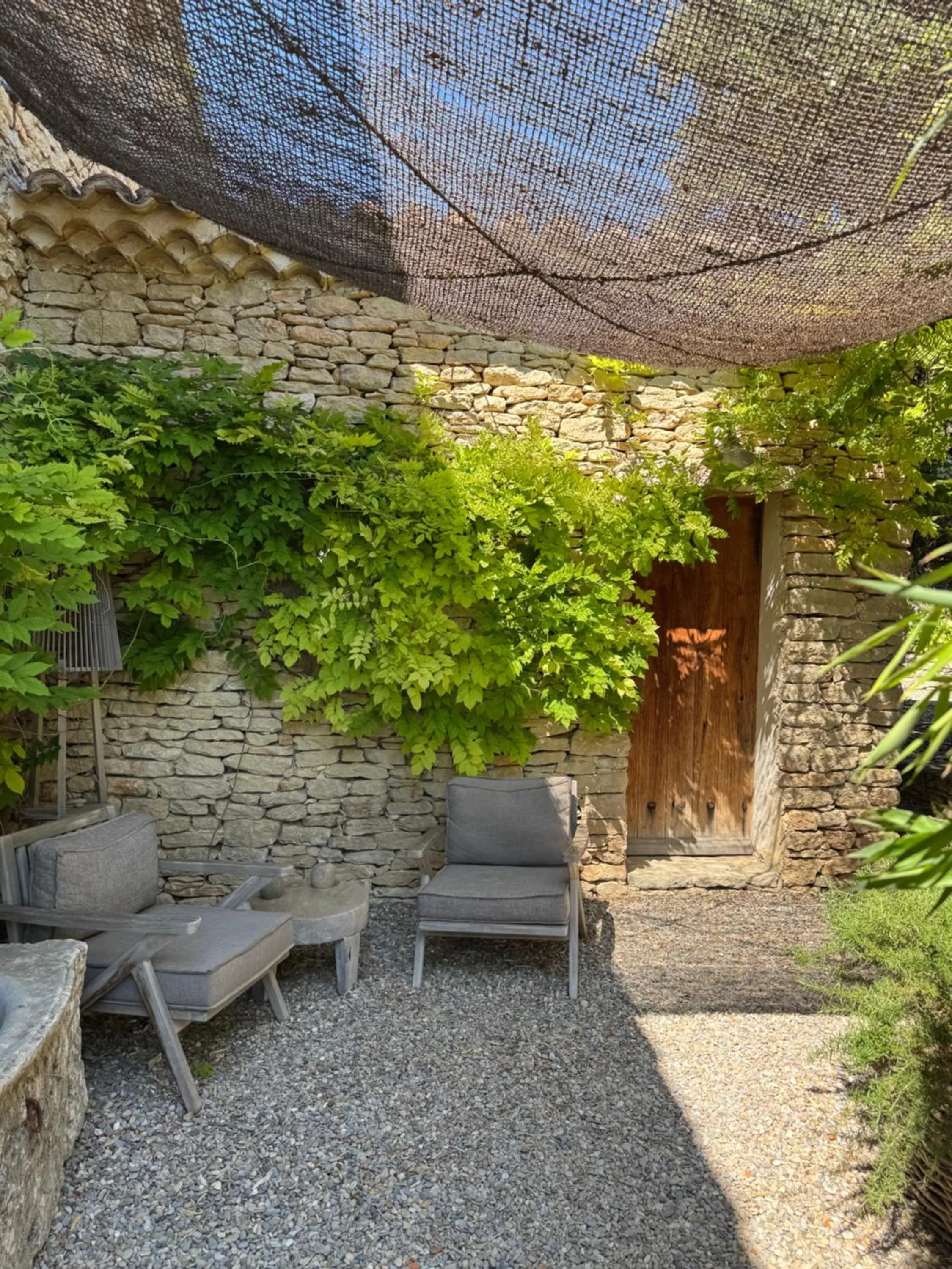 Patio in Le Mas de Béthel