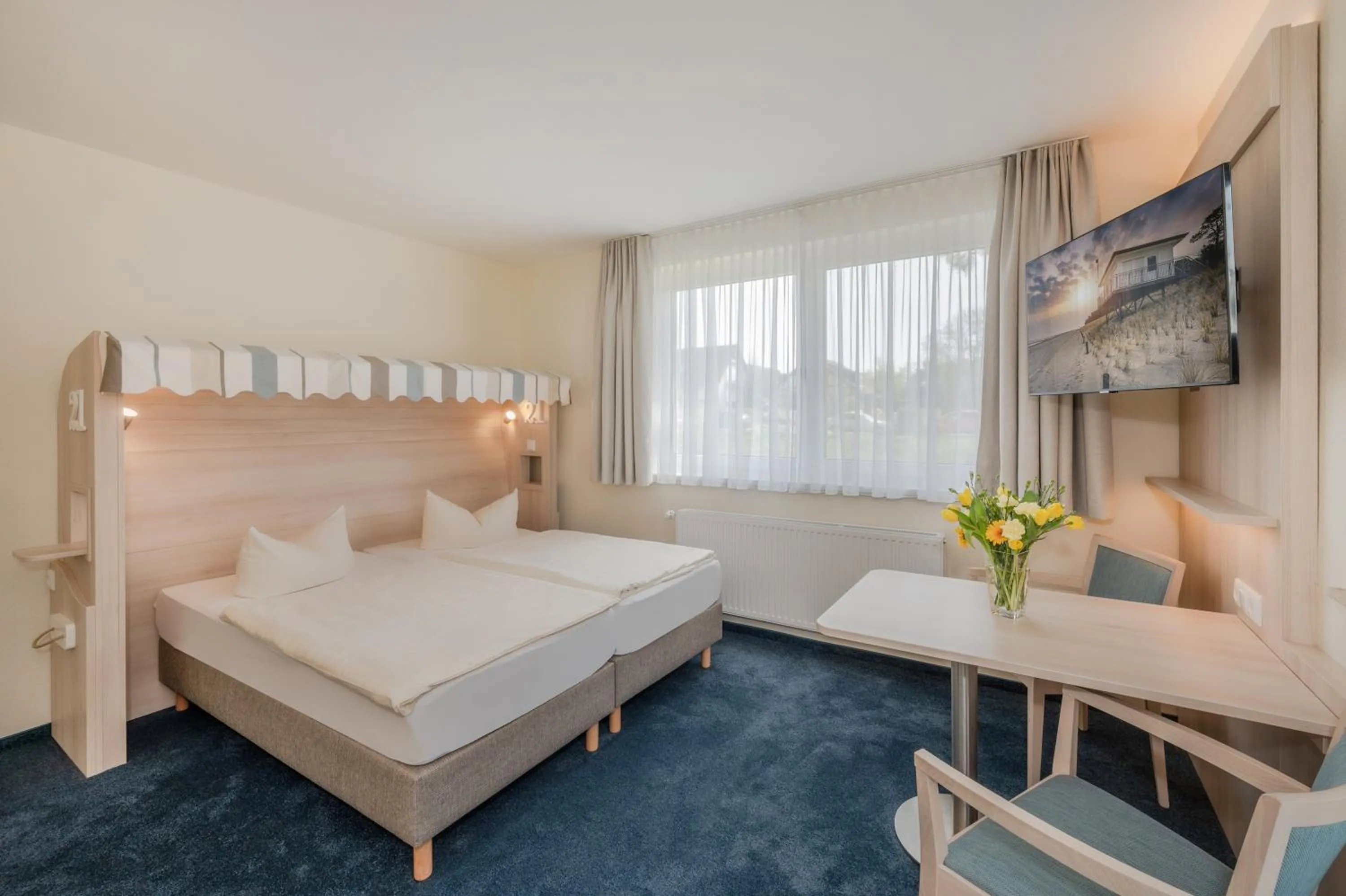 Photo of the whole room, Bed in Inselhof Vineta