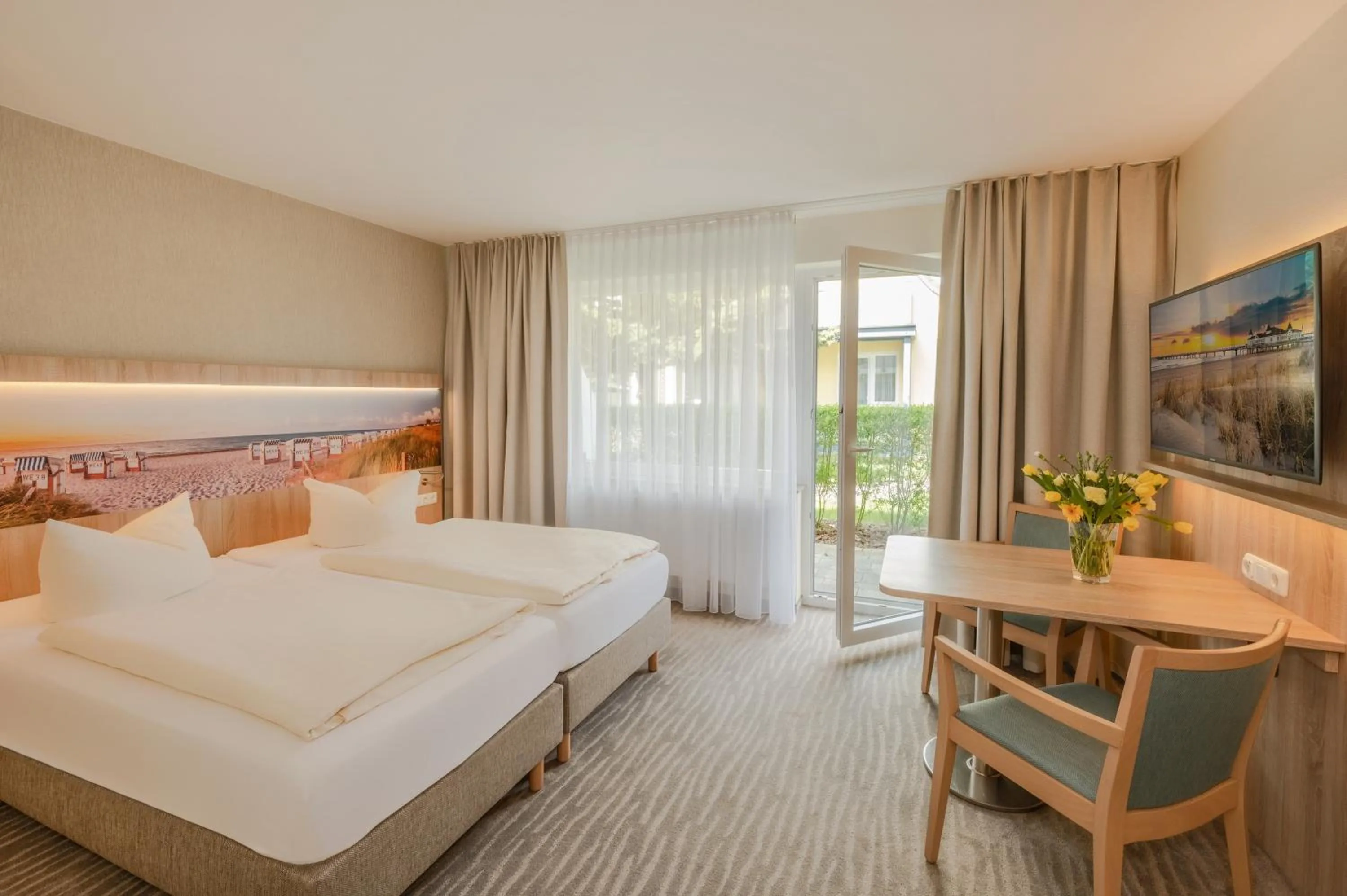 Photo of the whole room, Bed in Inselhof Vineta